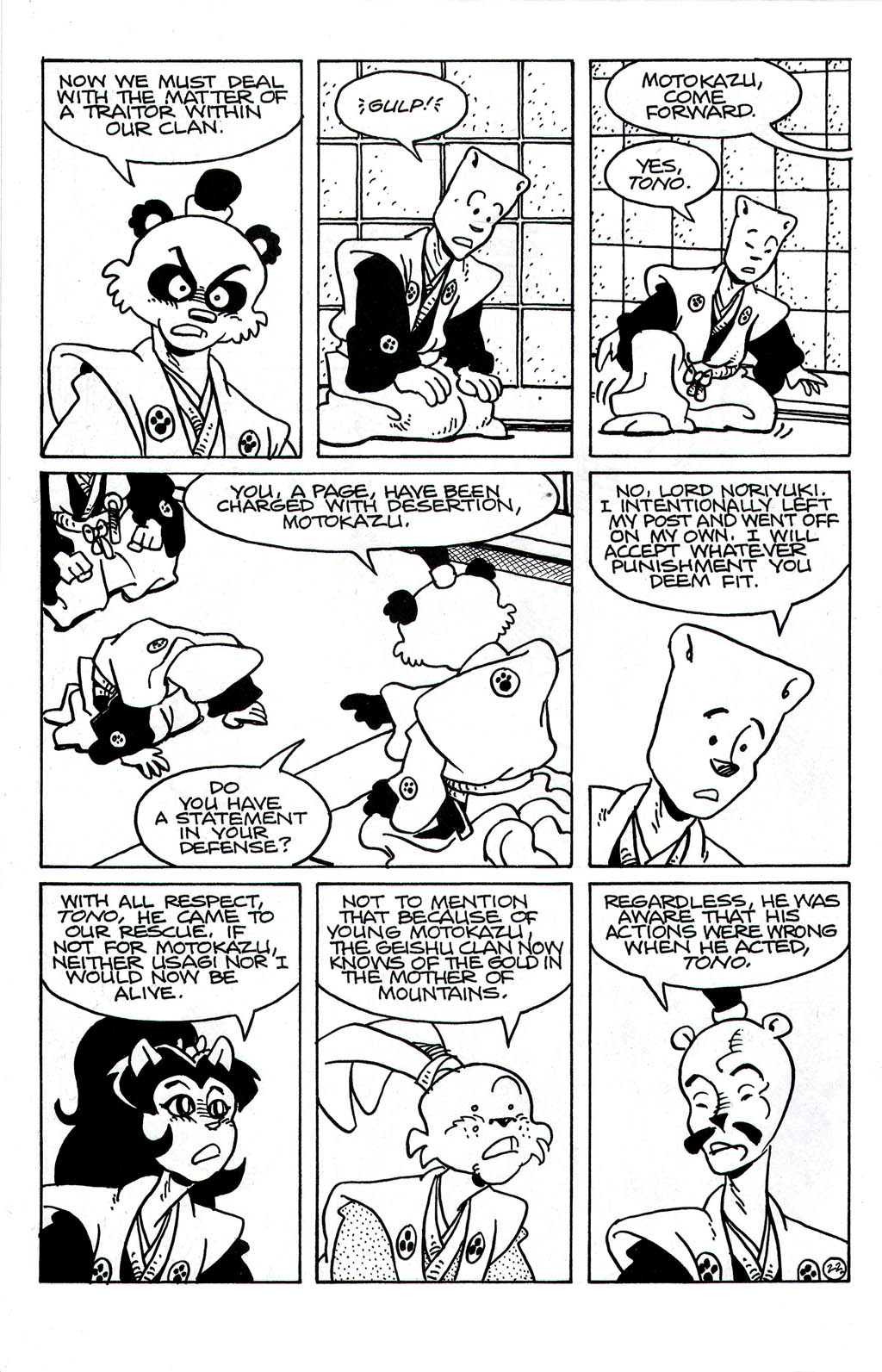 Read online Usagi Yojimbo (1996) comic -  Issue #89 - 22
