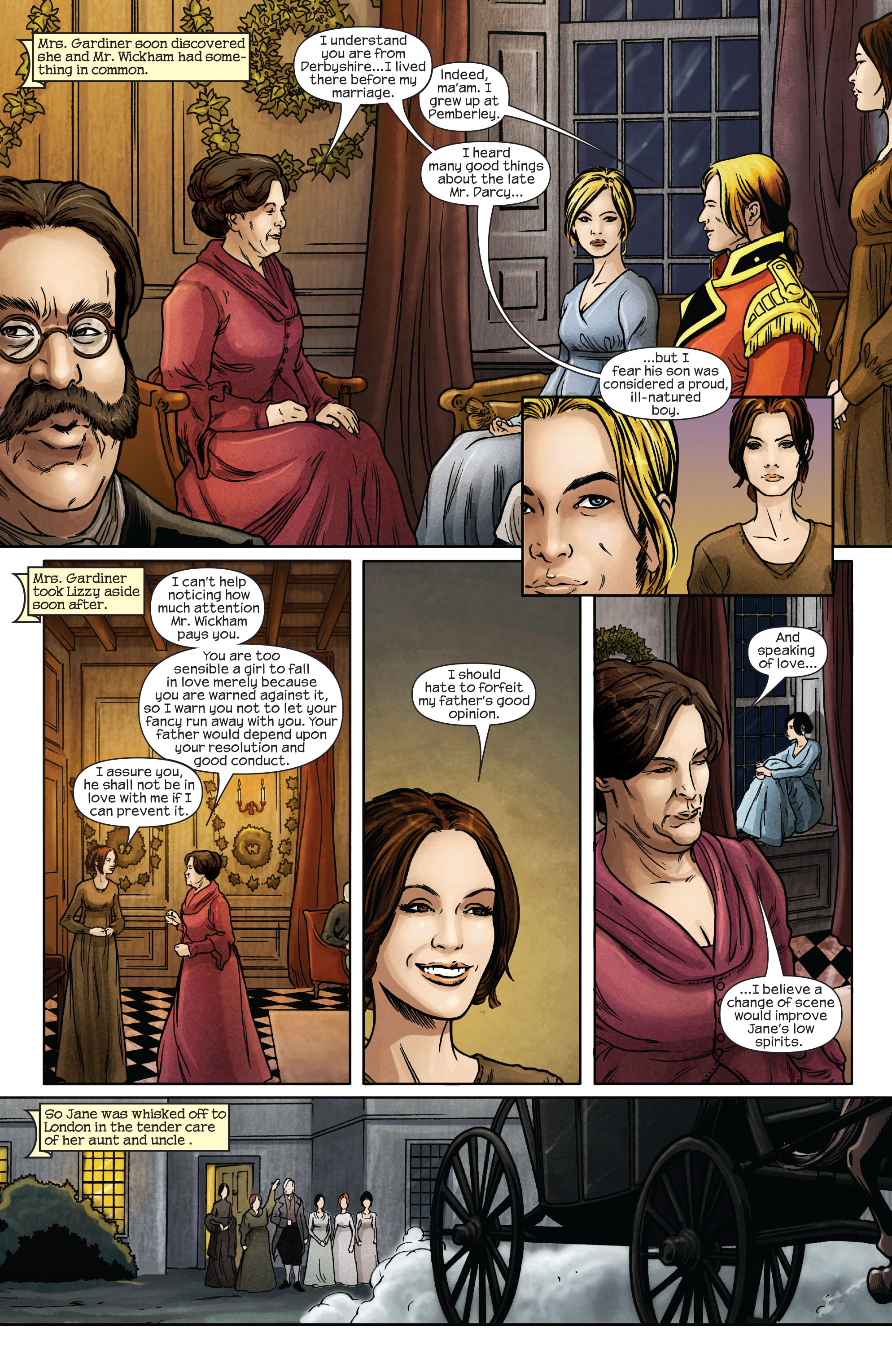 Read online Pride & Prejudice (2009) comic -  Issue #3 - 7