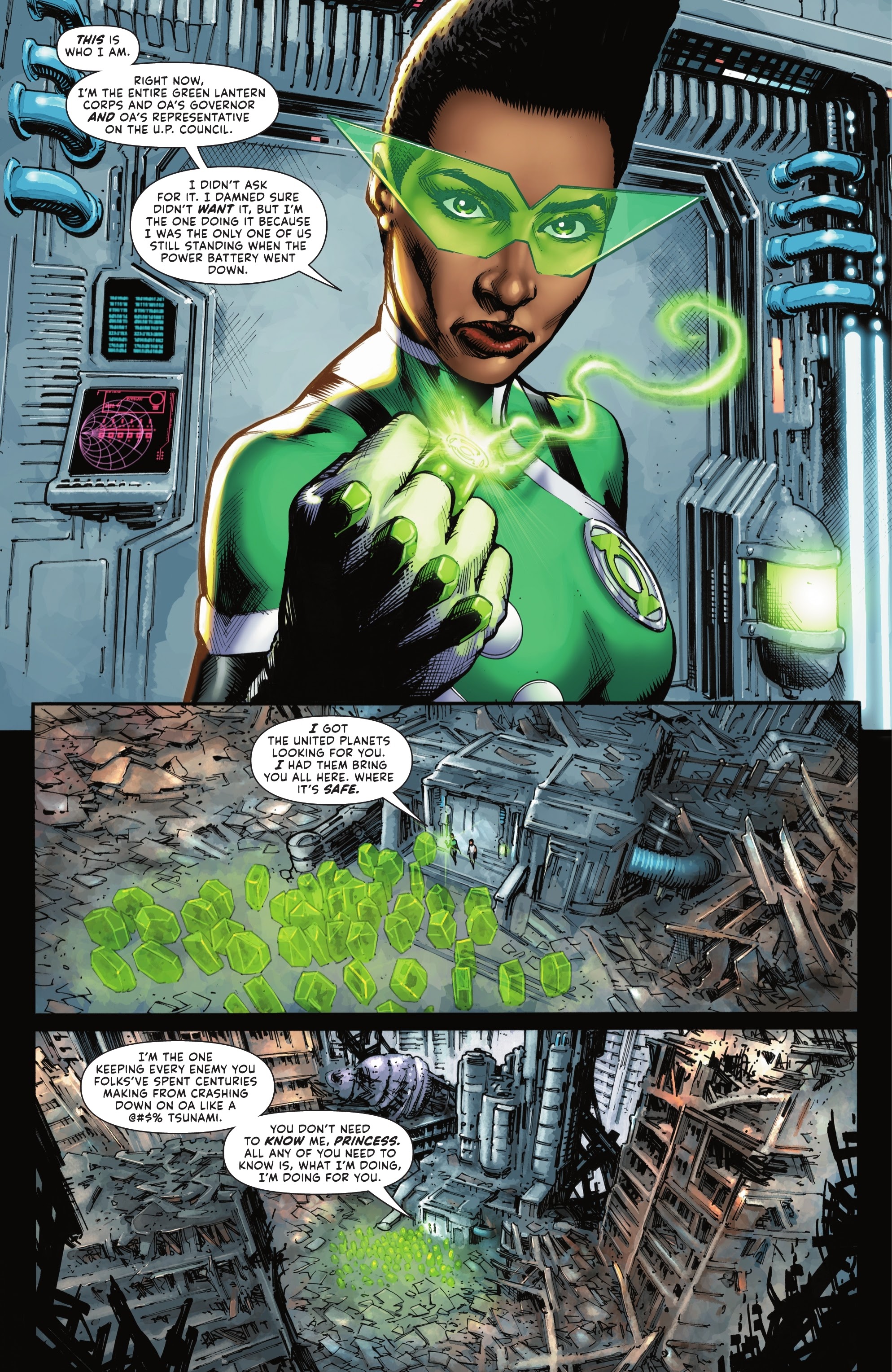 Read online Green Lantern (2021) comic -  Issue #8 - 29