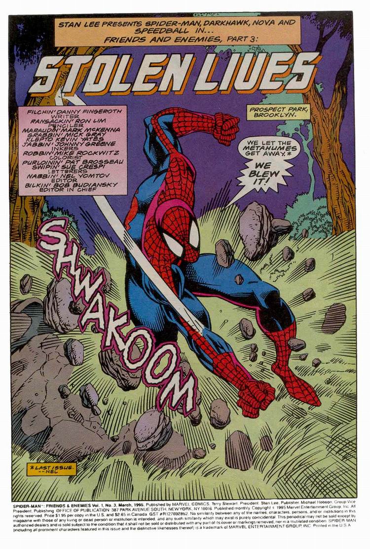 Read online Spider-Man: Friends and Enemies comic -  Issue #3 - 2