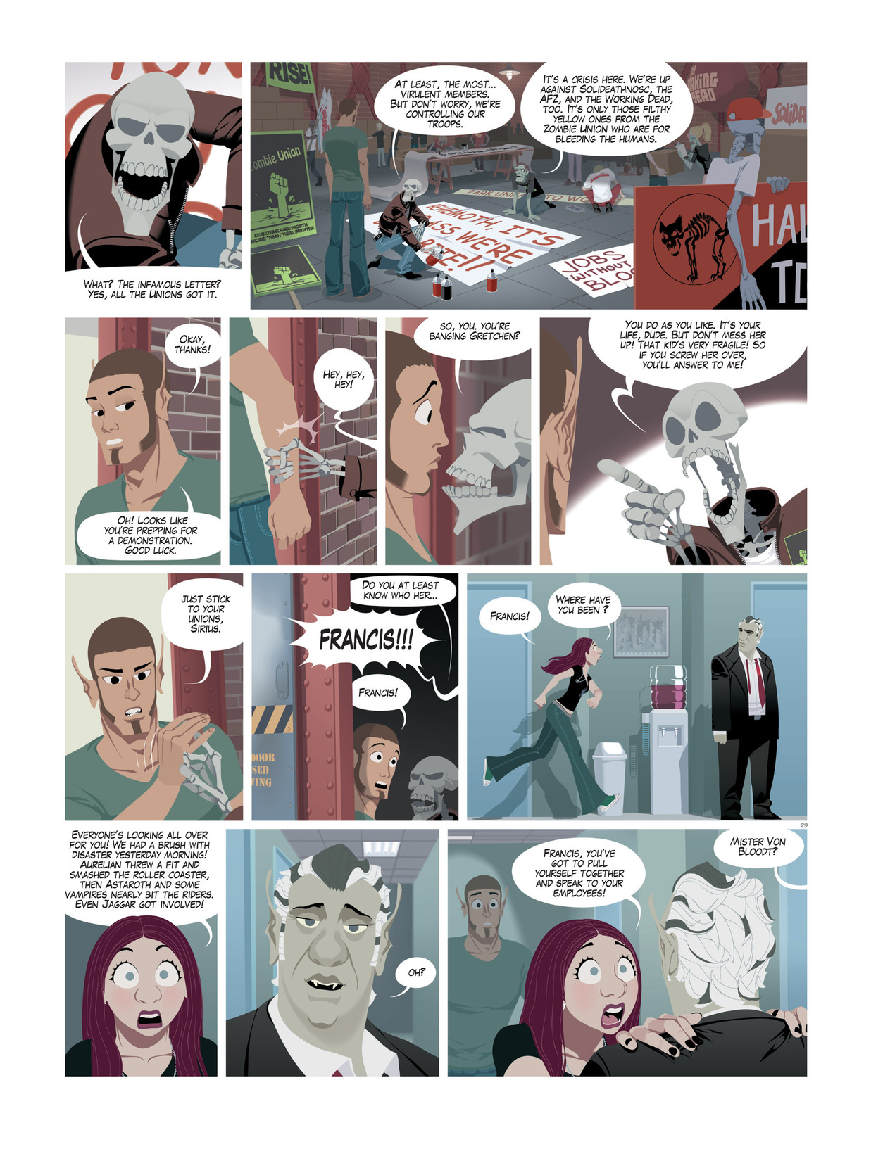 Read online Zombillenium comic -  Issue # TPB 3 - 33