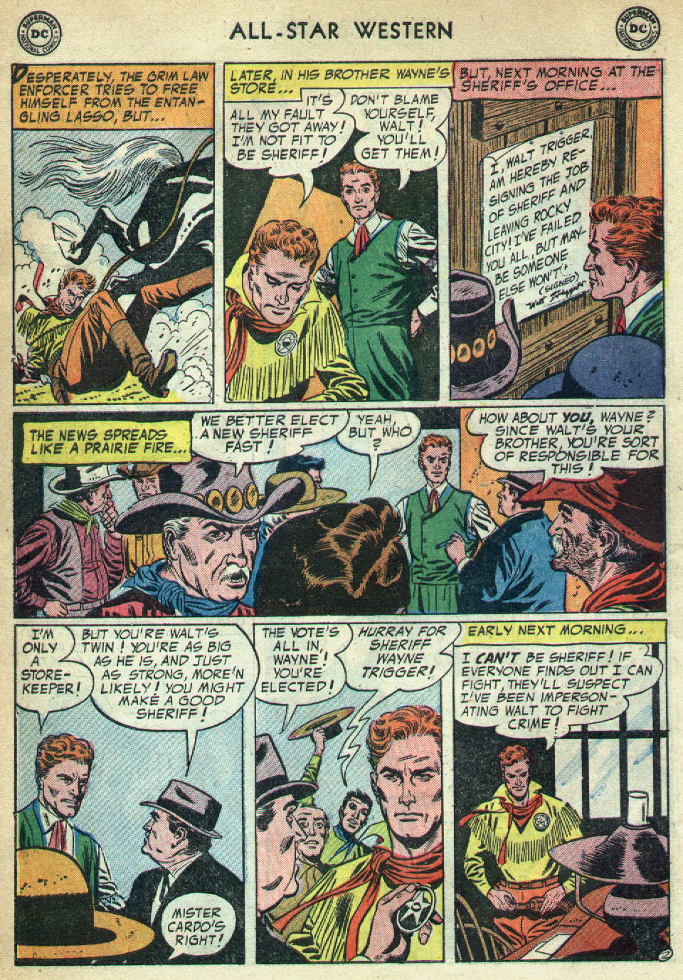 Read online All-Star Western (1951) comic -  Issue #79 - 30