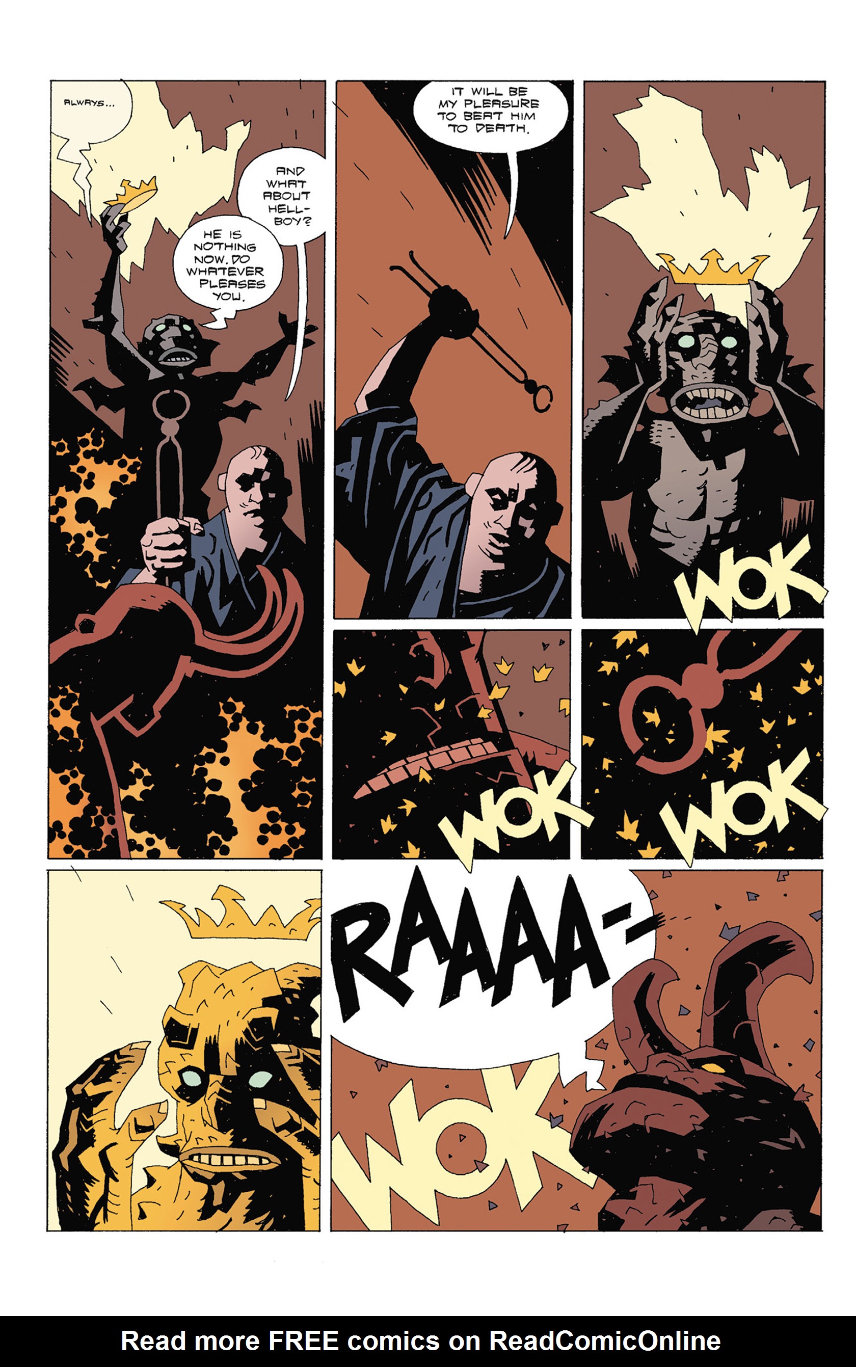 Read online Hellboy: The Right Hand of Doom comic -  Issue # TPB - 96