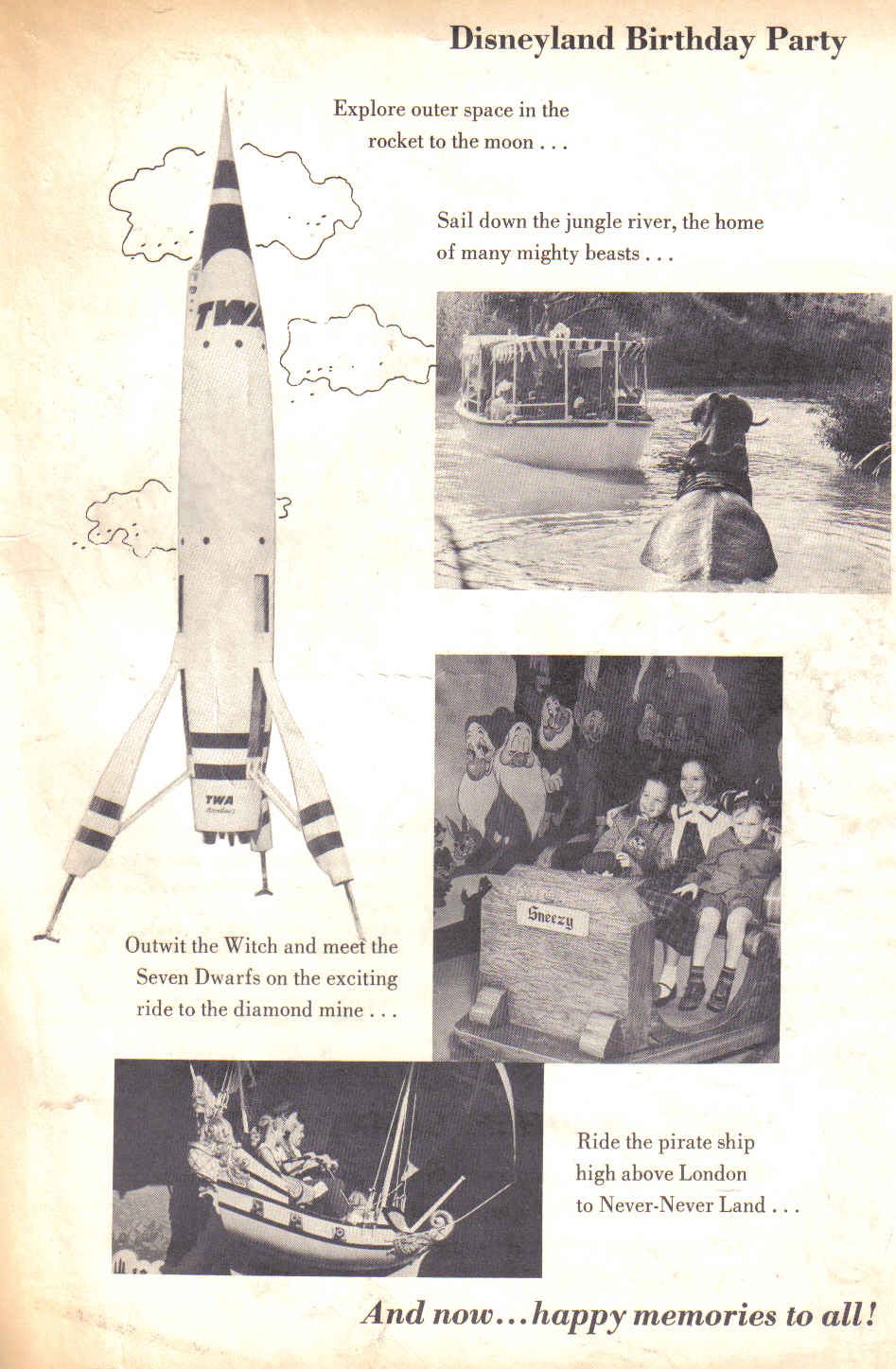 Read online Disneyland Birthday Party comic -  Issue # TPB - 99