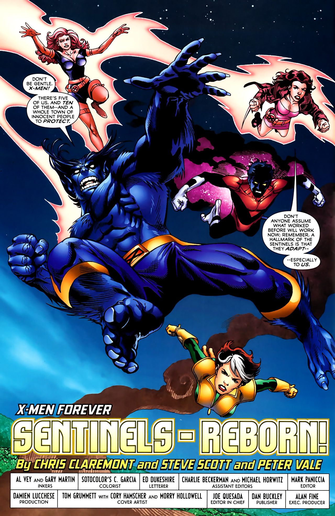 Read online X-Men Forever (2009) comic -  Issue #9 - 4