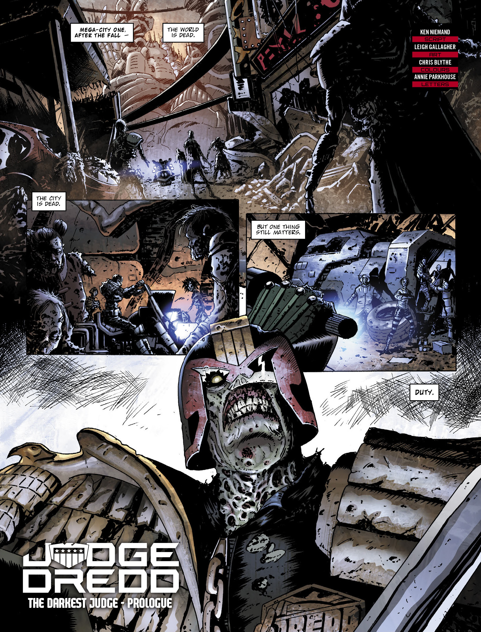 Read online Judge Dredd Megazine (Vol. 5) comic -  Issue #448 - 6