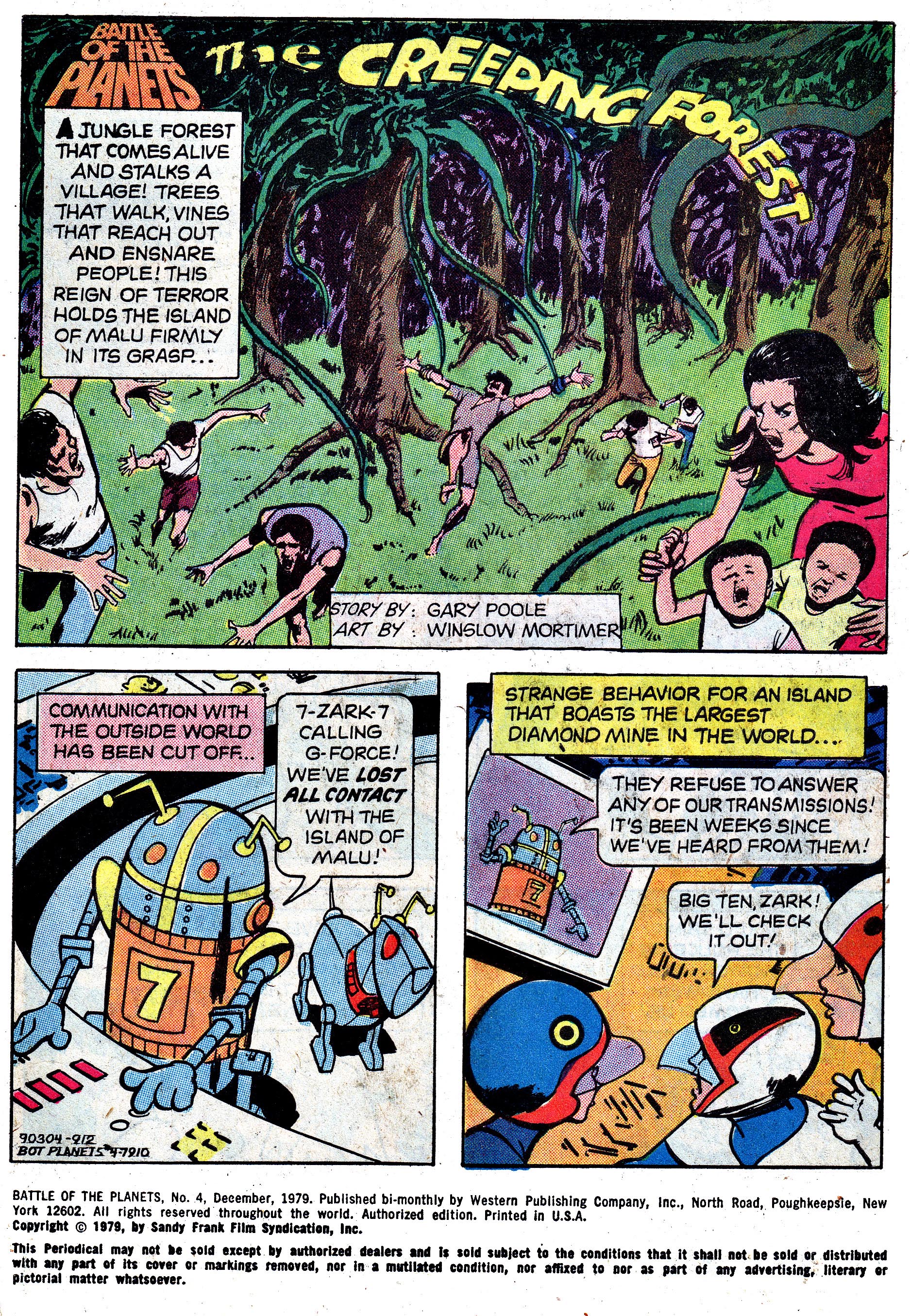 Read online Battle of the Planets (1979) comic -  Issue #4 - 2