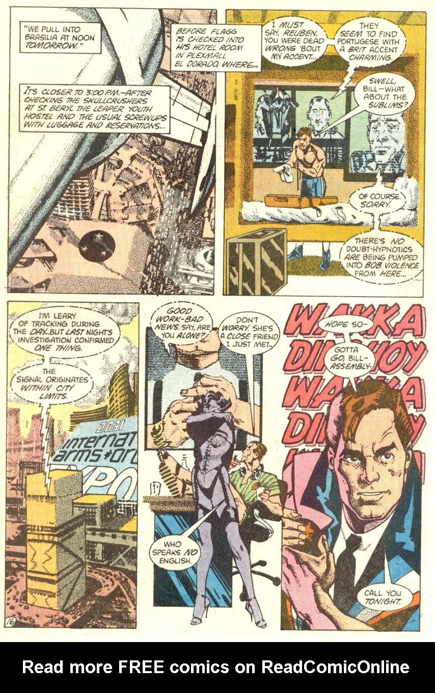 Read online American Flagg! comic -  Issue #5 - 17