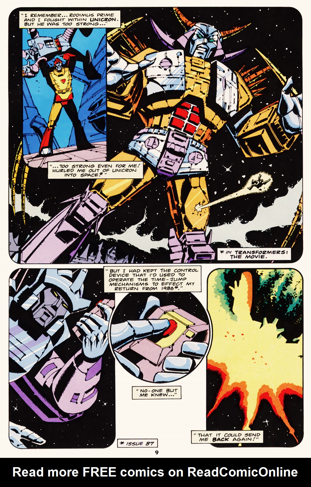 Read online The Transformers (UK) comic -  Issue #101 - 8