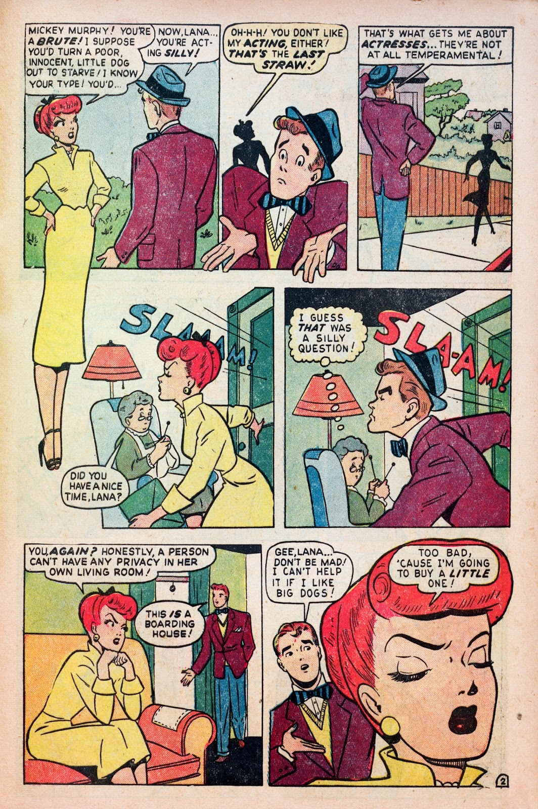 Read online Comedy Comics (1948) comic -  Issue #6 - 29