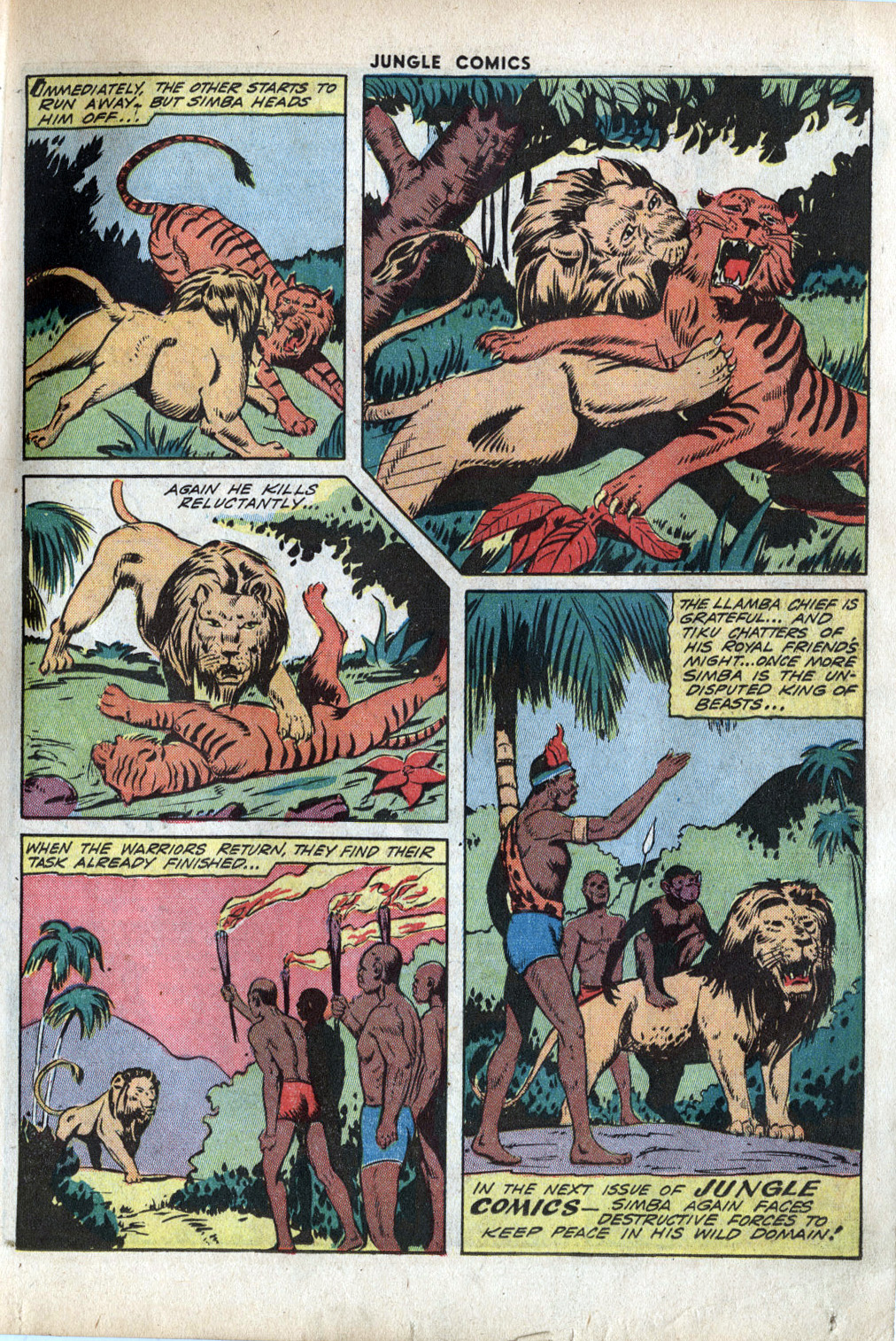 Read online Jungle Comics comic -  Issue #49 - 19