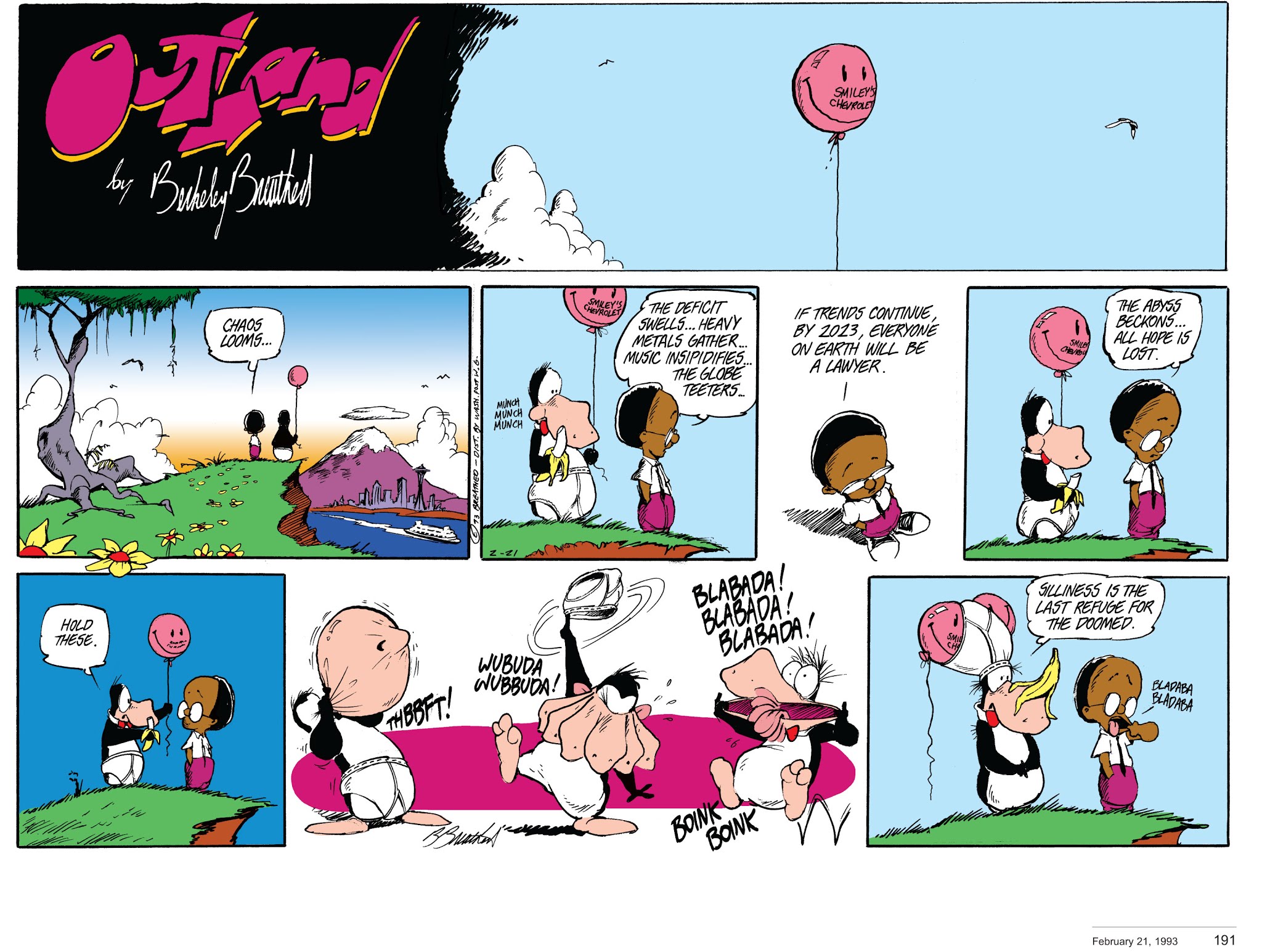 Read online Berkeley Breathed’s Outland comic -  Issue # TPB (Part 2) - 92
