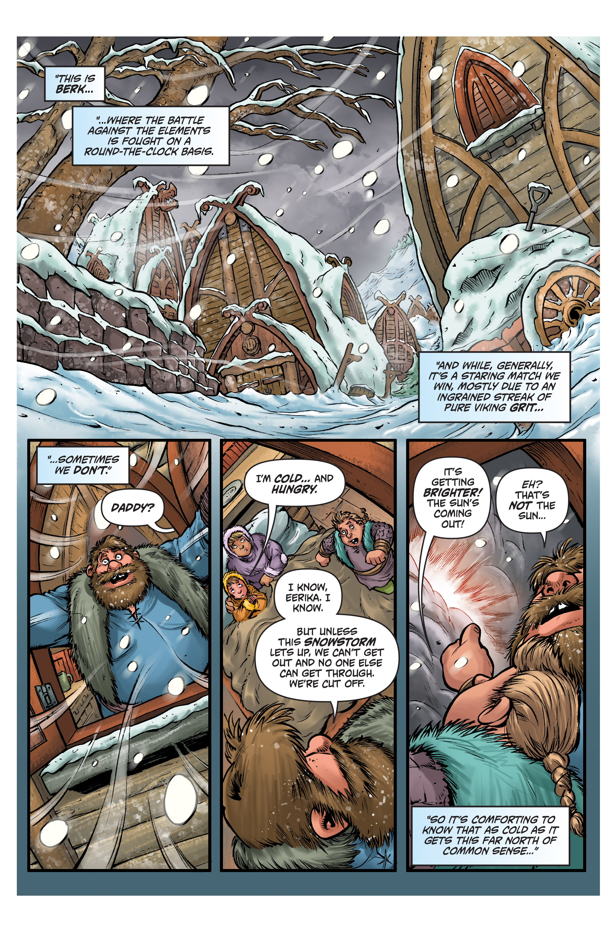 Read online DreamWorks Dragons: Defenders of Berk Collection: Fire & Ice comic -  Issue # TPB - 56