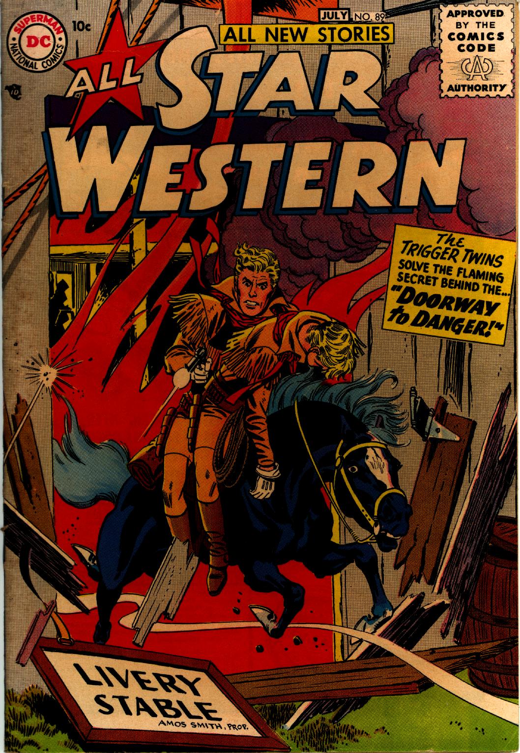Read online All-Star Western (1951) comic -  Issue #89 - 1
