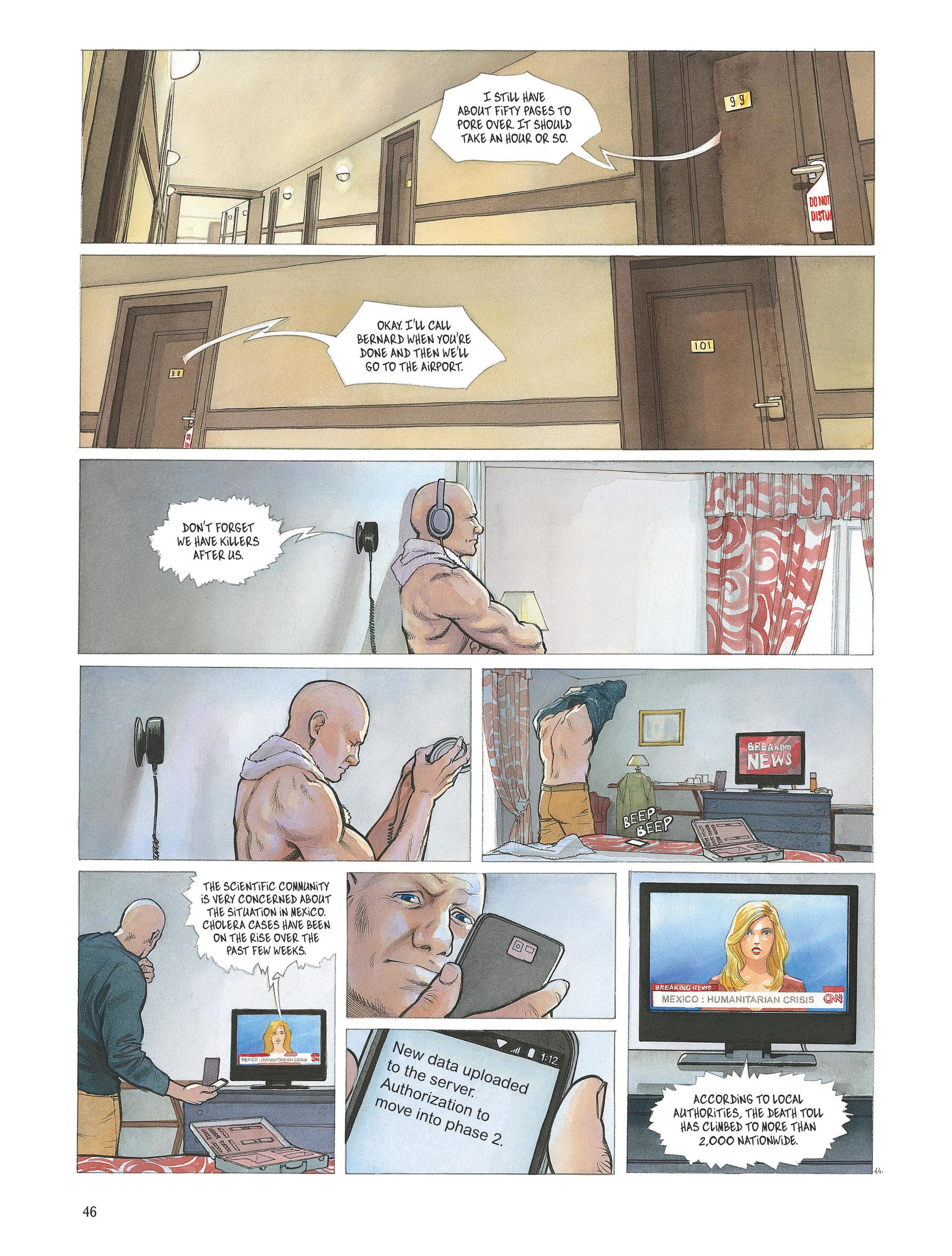 Read online The Bleiberg Project comic -  Issue #1 - 46