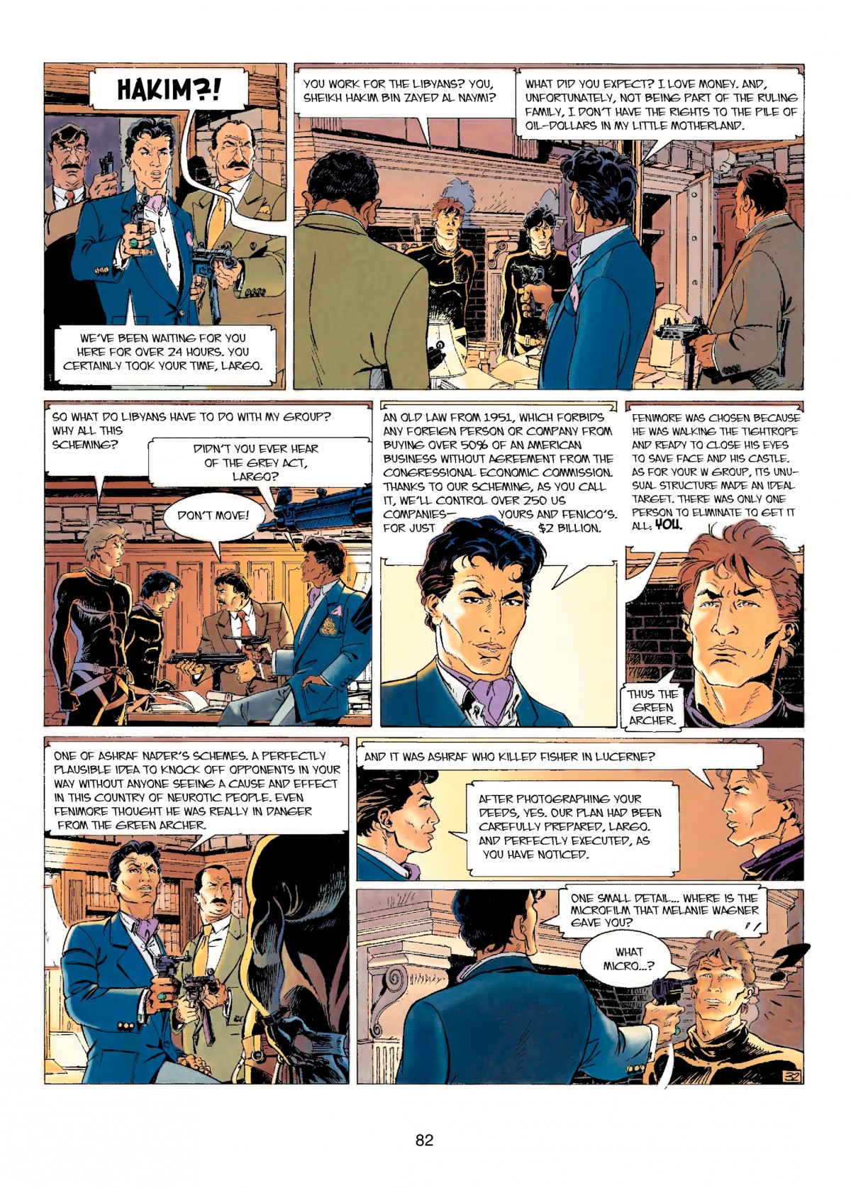 Read online Largo Winch comic -  Issue # TPB 2 - 81