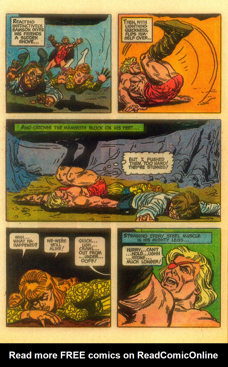 Read online Mighty Samson (1964) comic -  Issue #15 - 25