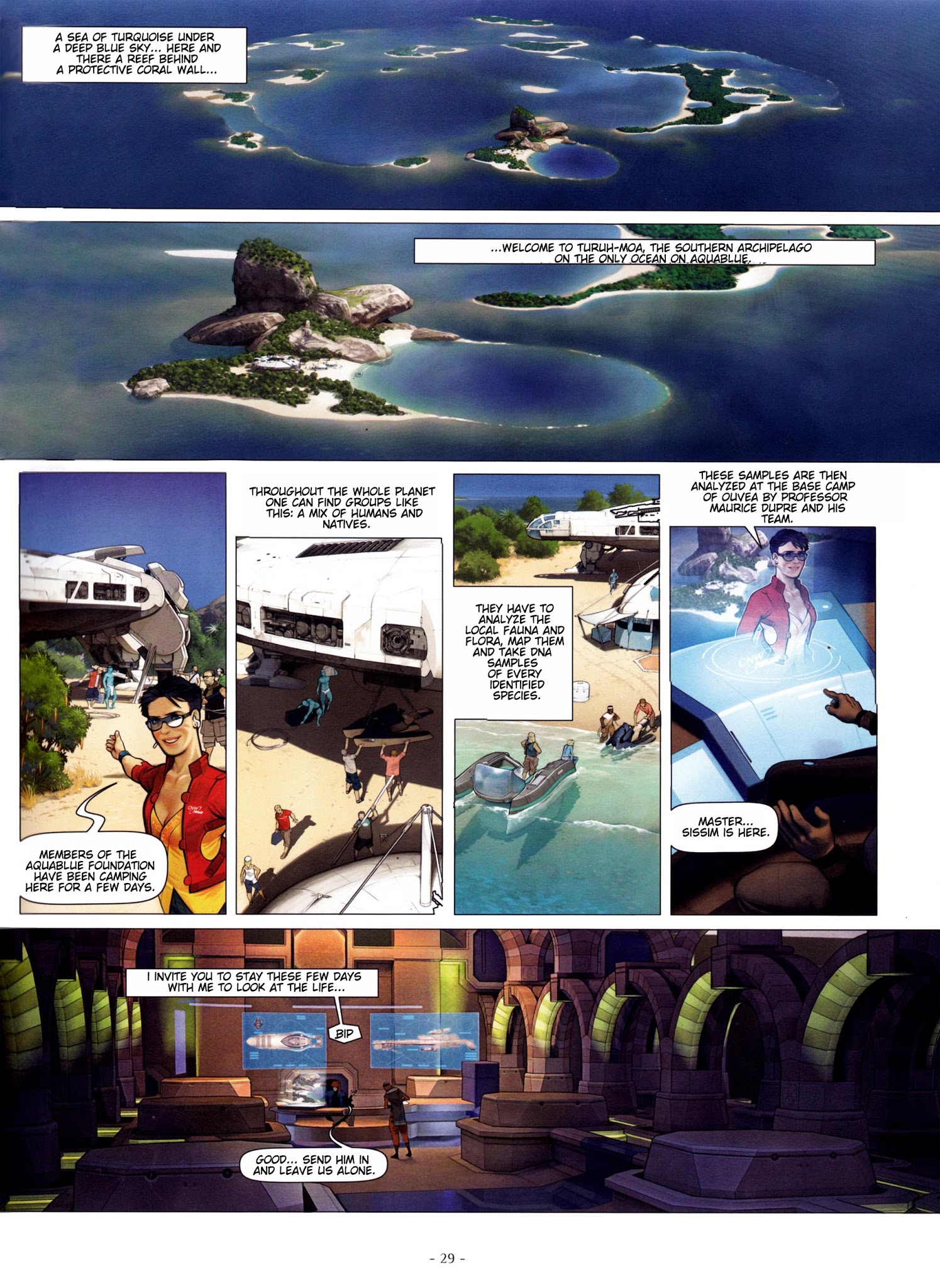 Read online Aquablue comic -  Issue #12 - 29