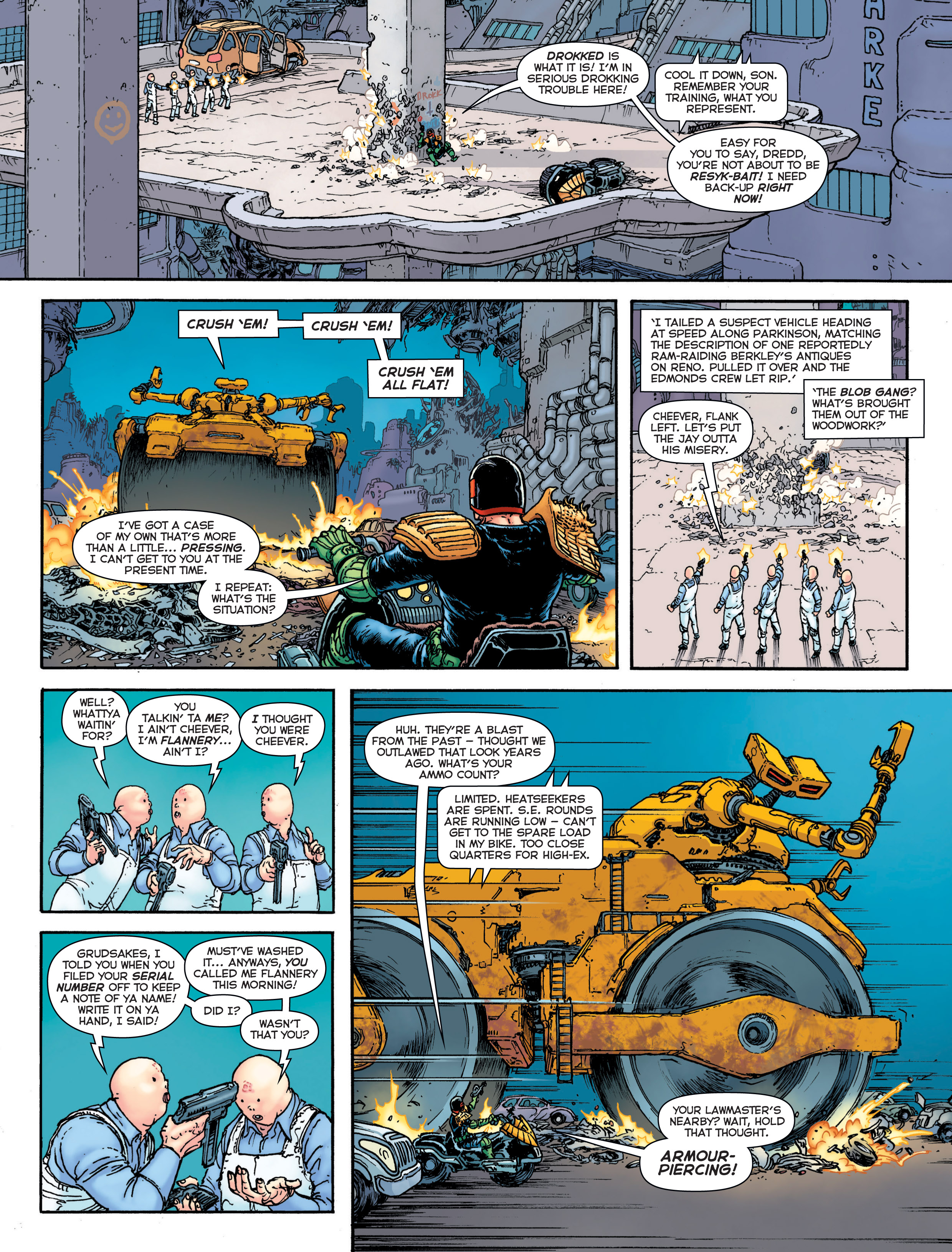 Read online Free Comic Book Day 2014 comic -  Issue # 2000 AD - 5