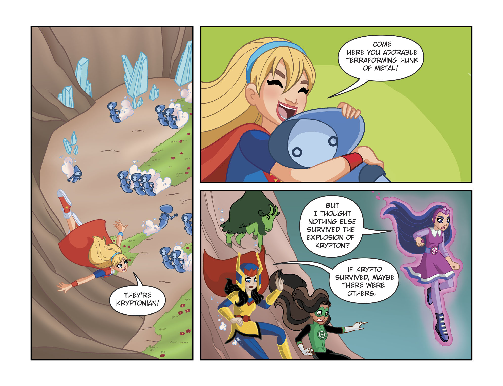 Read online DC Super Hero Girls: Spaced Out comic -  Issue #5 - 7
