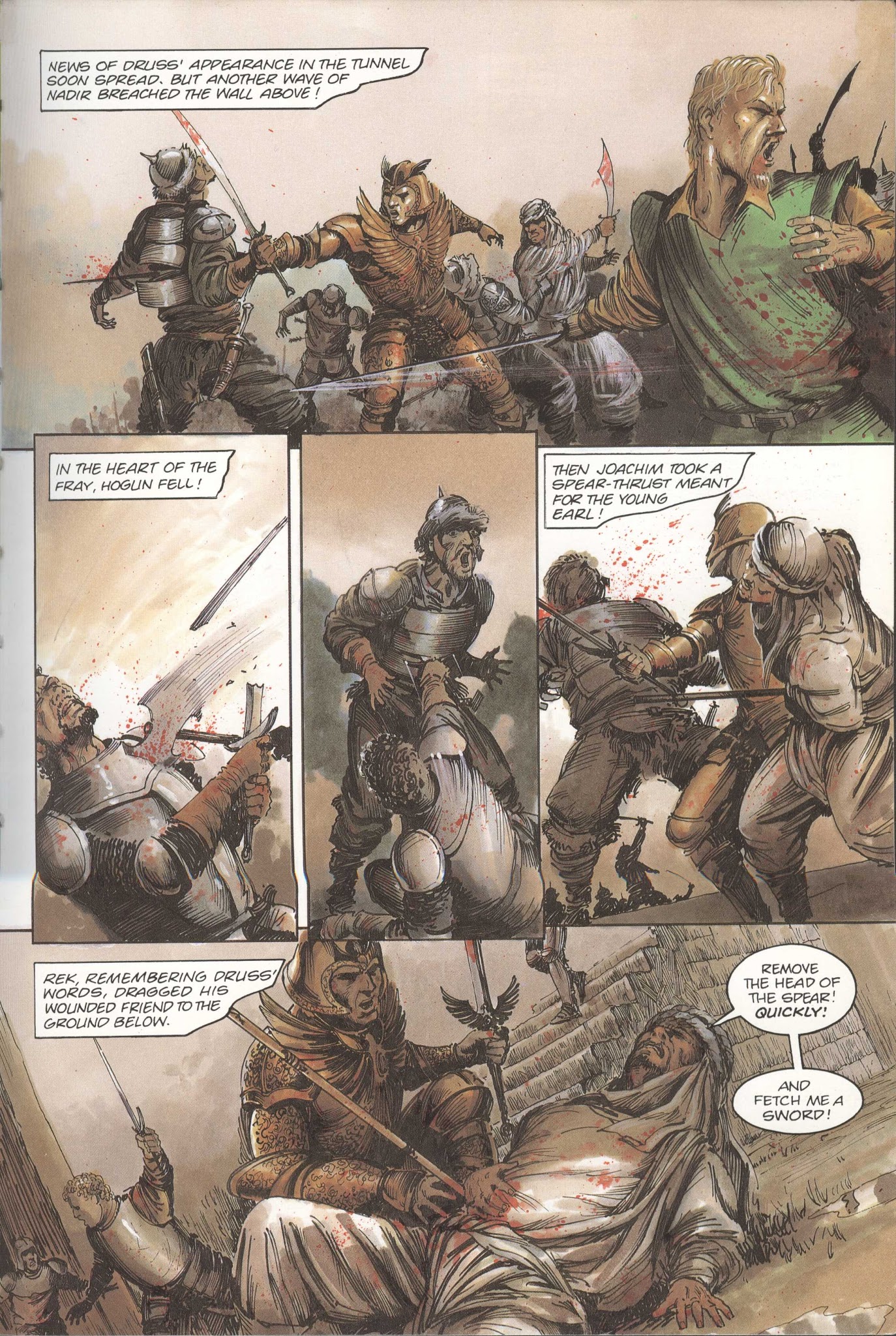 Read online David Gemmell's Legend: A Graphic Novel comic -  Issue # TPB - 92