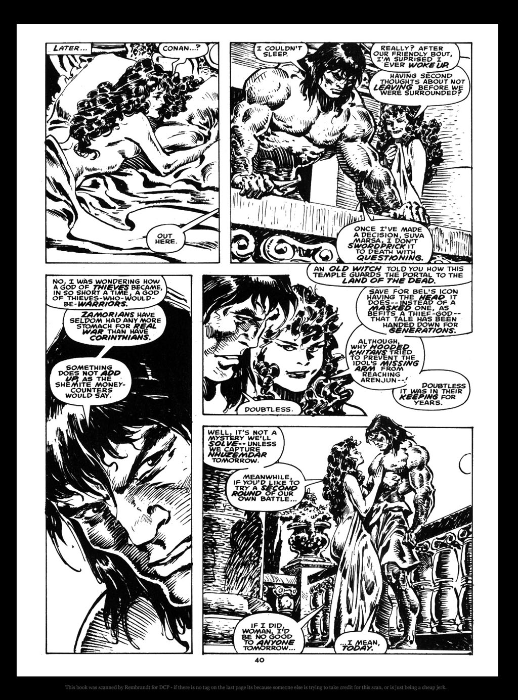 Read online The Savage Sword Of Conan comic -  Issue #212 - 41