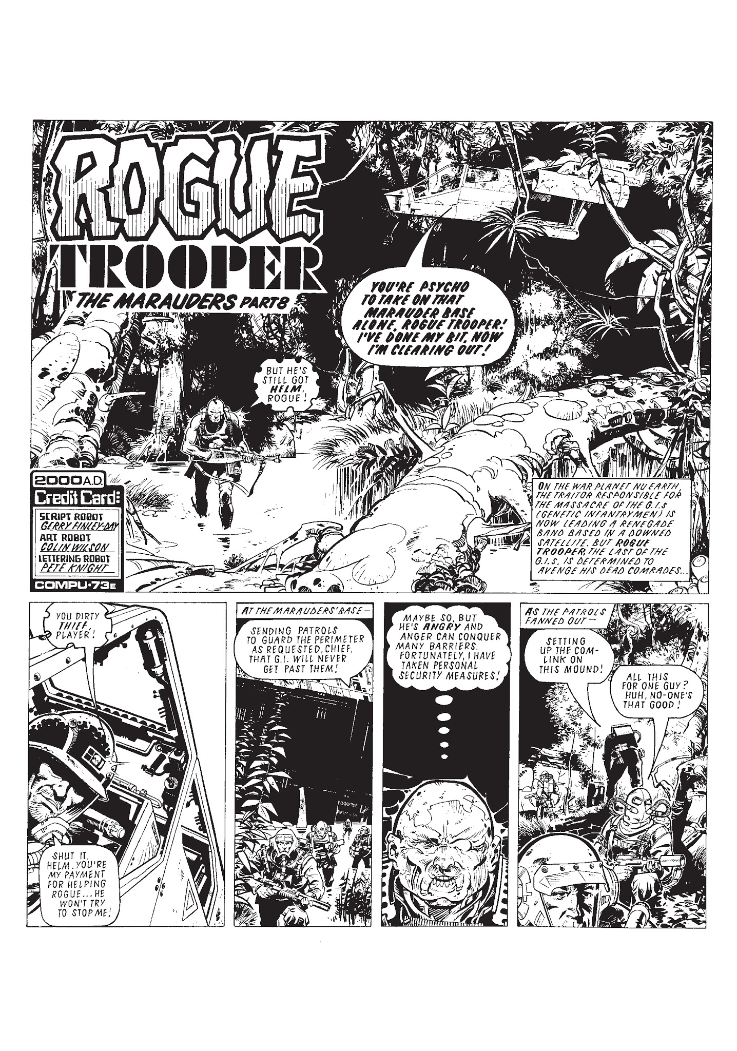 Read online Rogue Trooper: Tales of Nu-Earth comic -  Issue # TPB 1 - 260