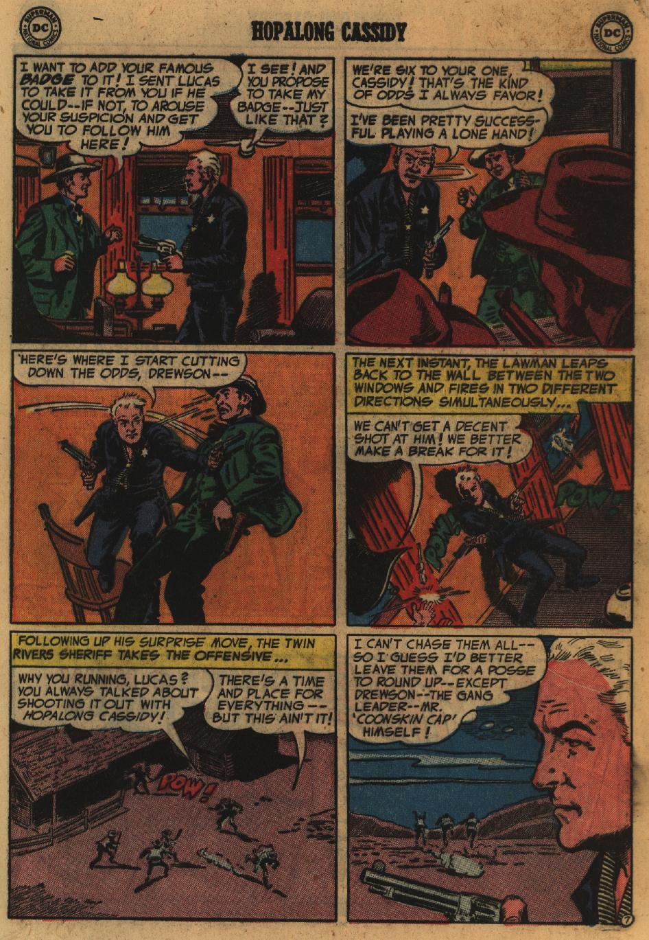 Read online Hopalong Cassidy comic -  Issue #93 - 9