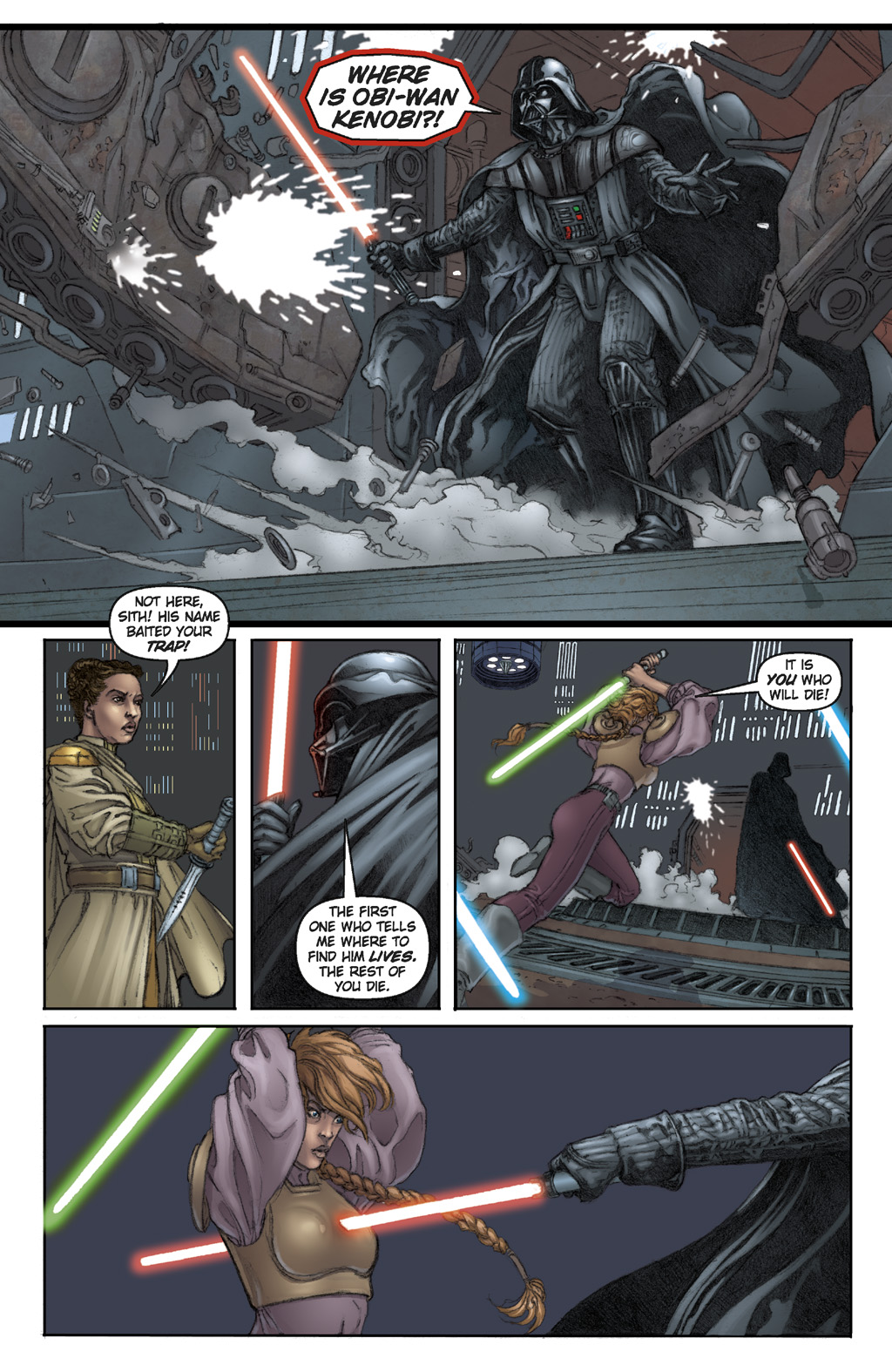 Read online Star Wars: Clone Wars comic -  Issue # TPB 9 - 129