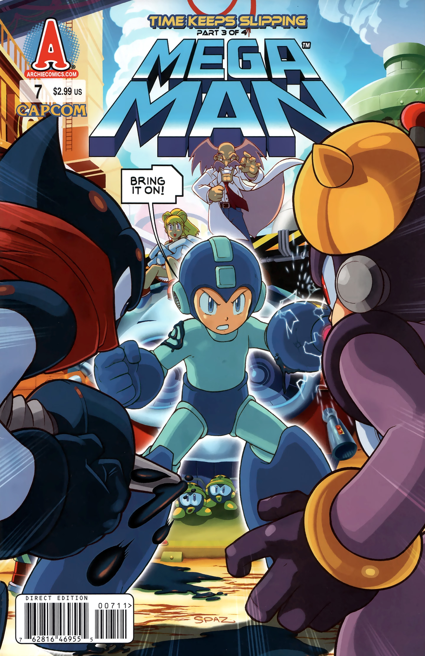 Read online Mega Man comic -  Issue #7 - 1