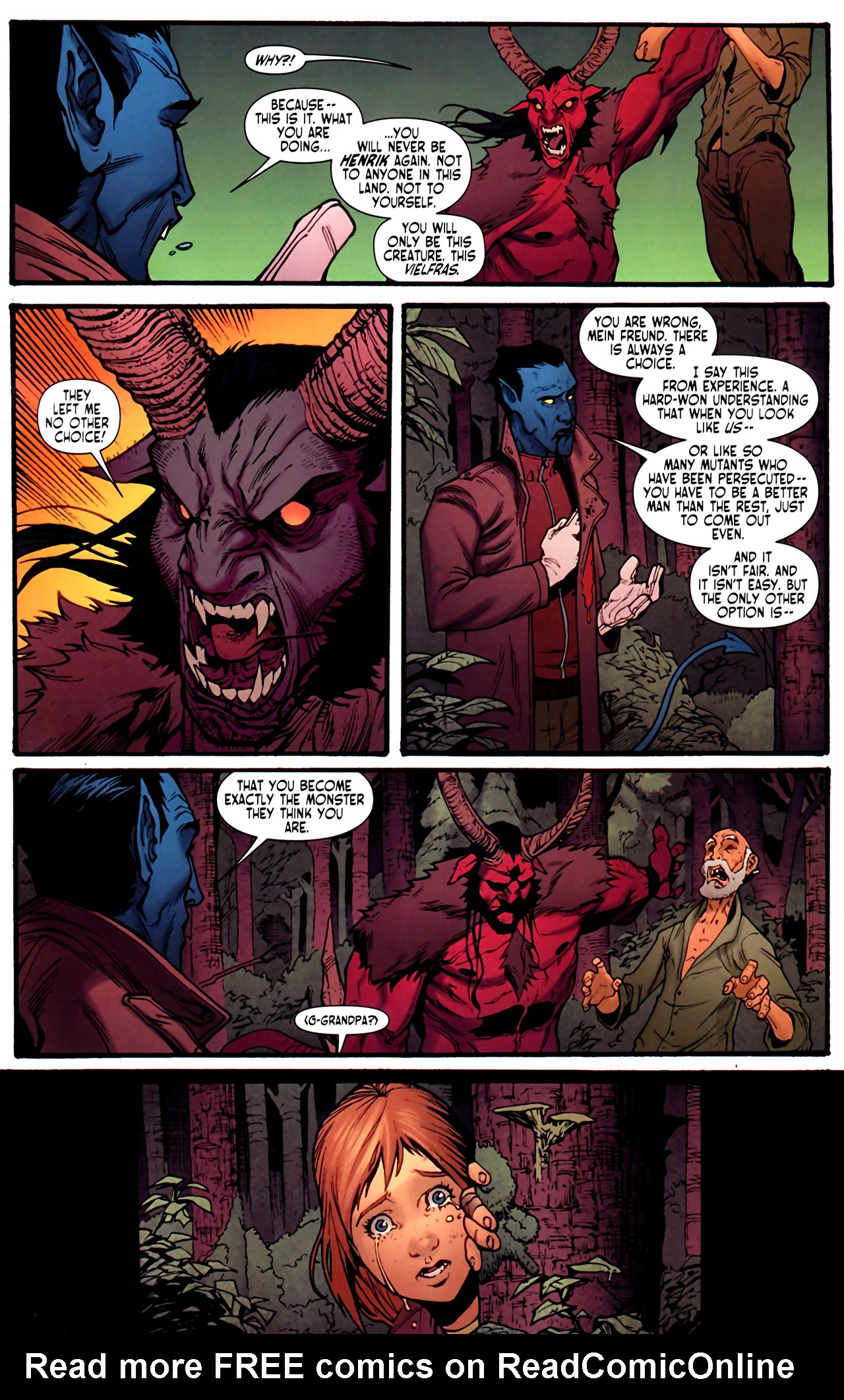 Read online X-Men: Manifest Destiny Nightcrawler comic -  Issue # Full - 25