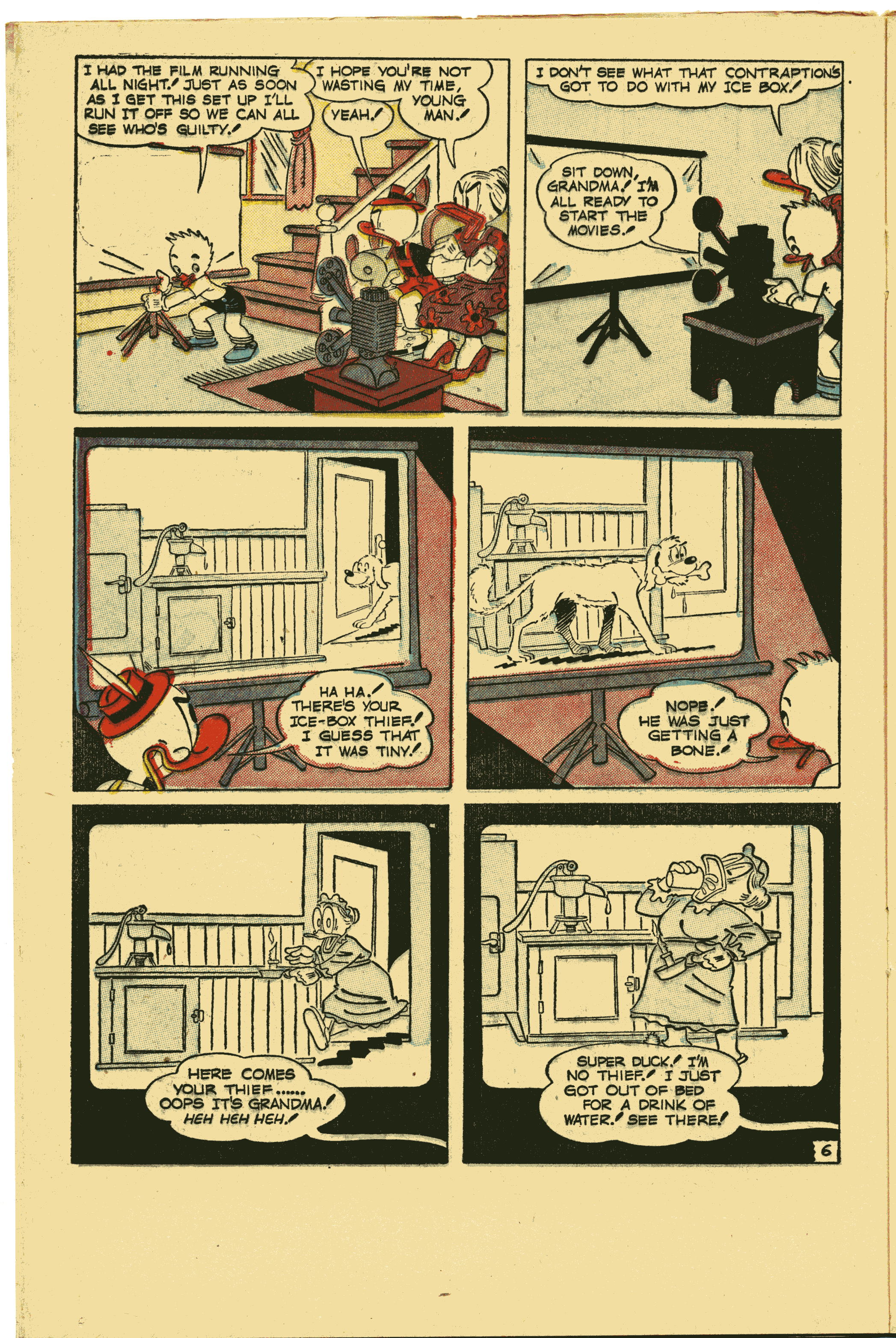 Read online Super Duck Comics comic -  Issue #48 - 16