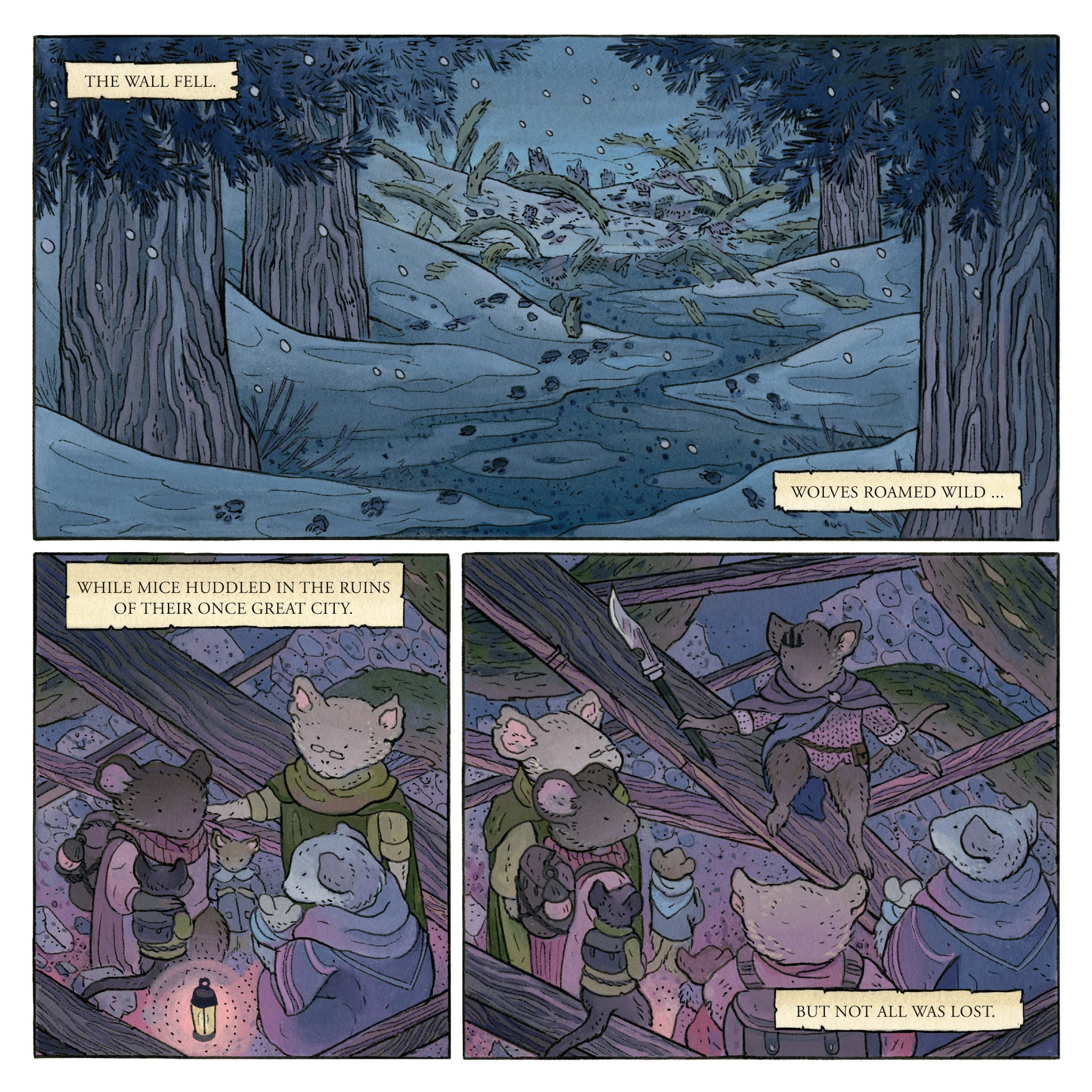 Read online Mouse Guard: Legends of the Guard Volume Three comic -  Issue # TPB - 42