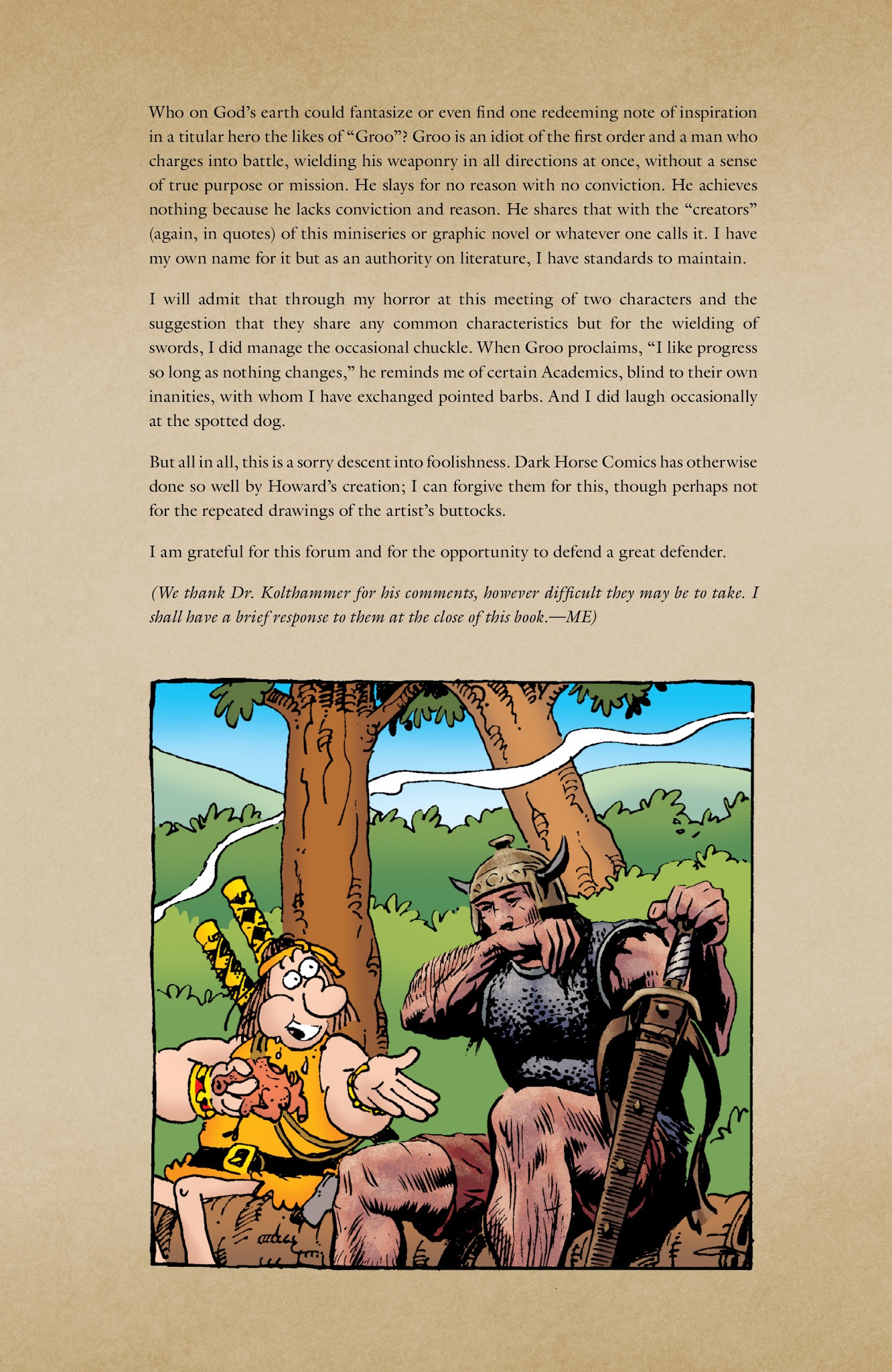 Read online Groo vs. Conan comic -  Issue # TPB - 8