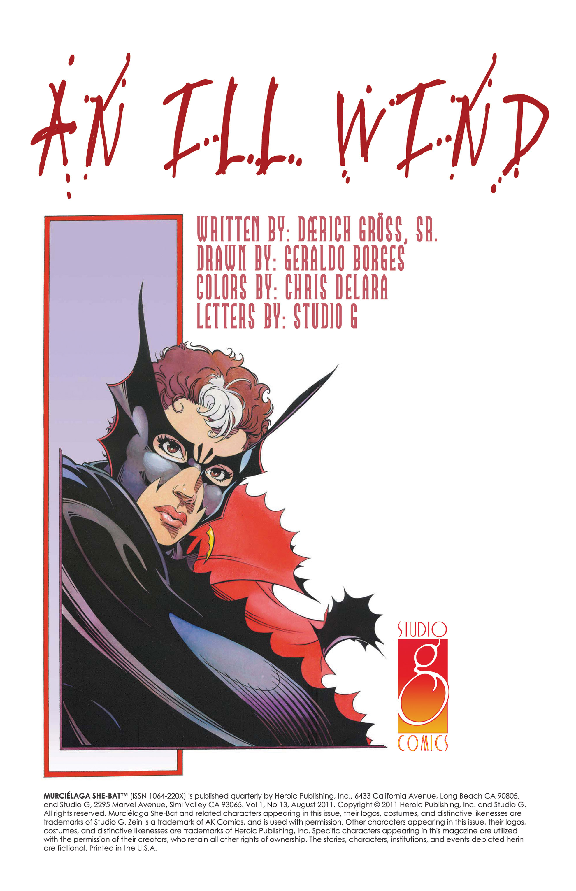 Read online Murciélaga She-Bat comic -  Issue #13 - 2