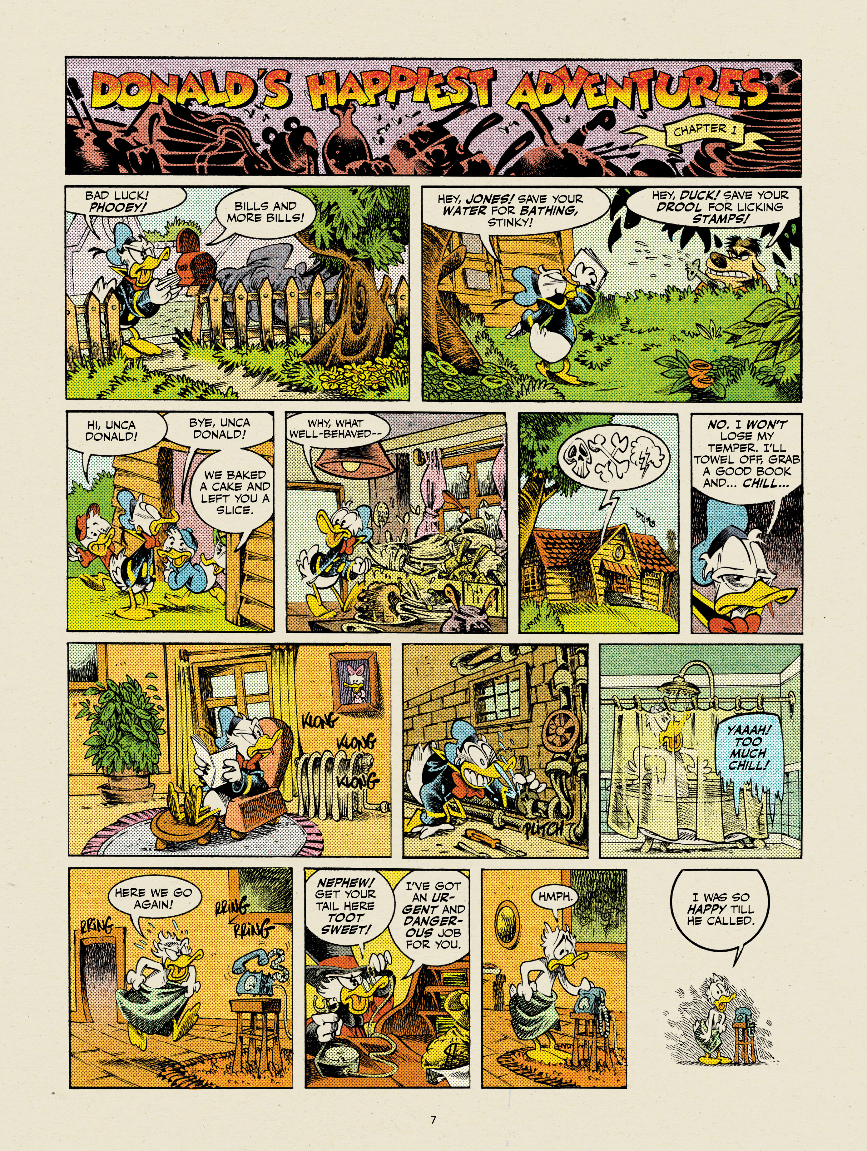Read online Walt Disney's Donald Duck: Donald's Happiest Adventures comic -  Issue # Full - 7