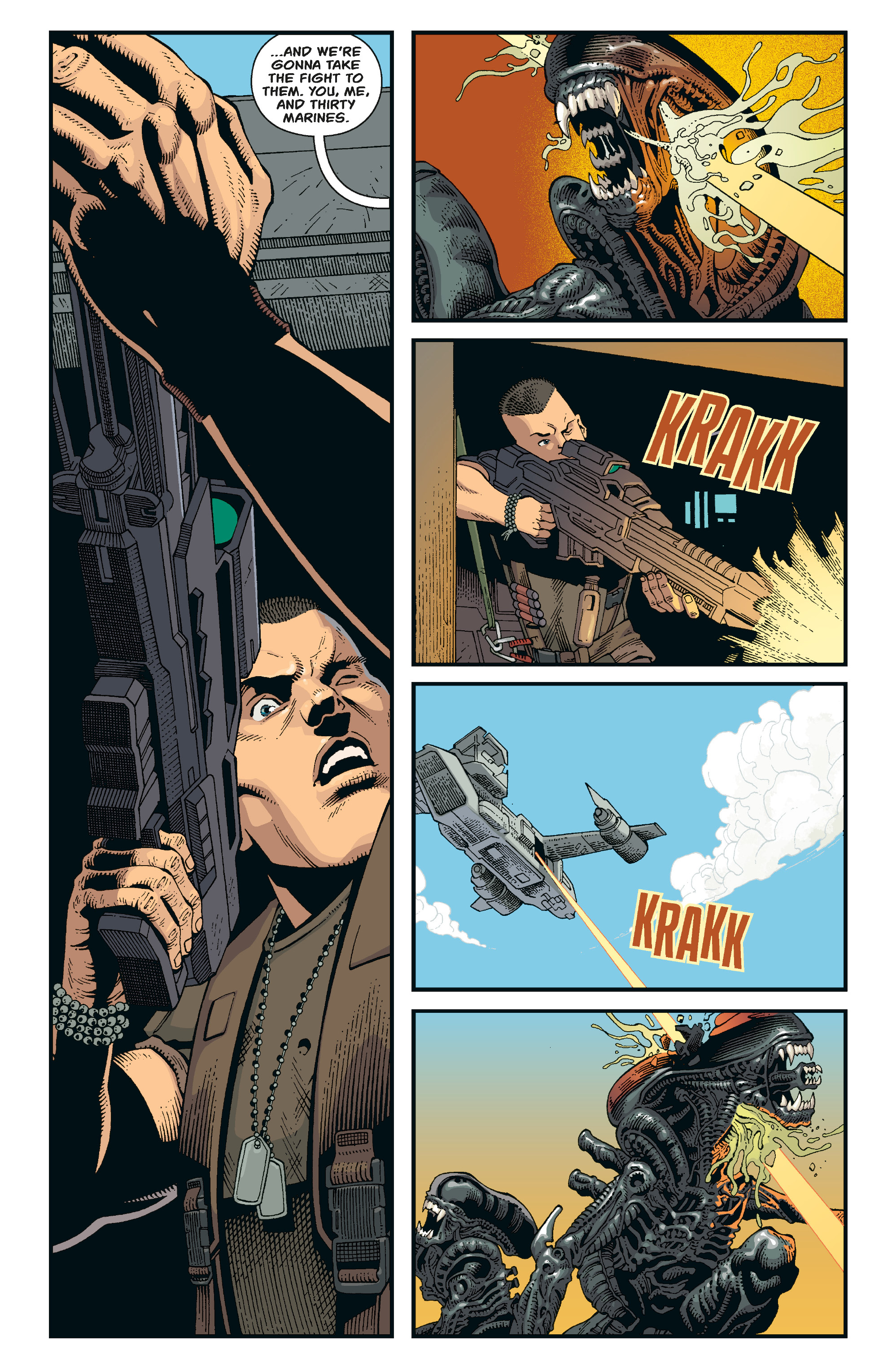 Read online Aliens: Rescue comic -  Issue #2 - 19