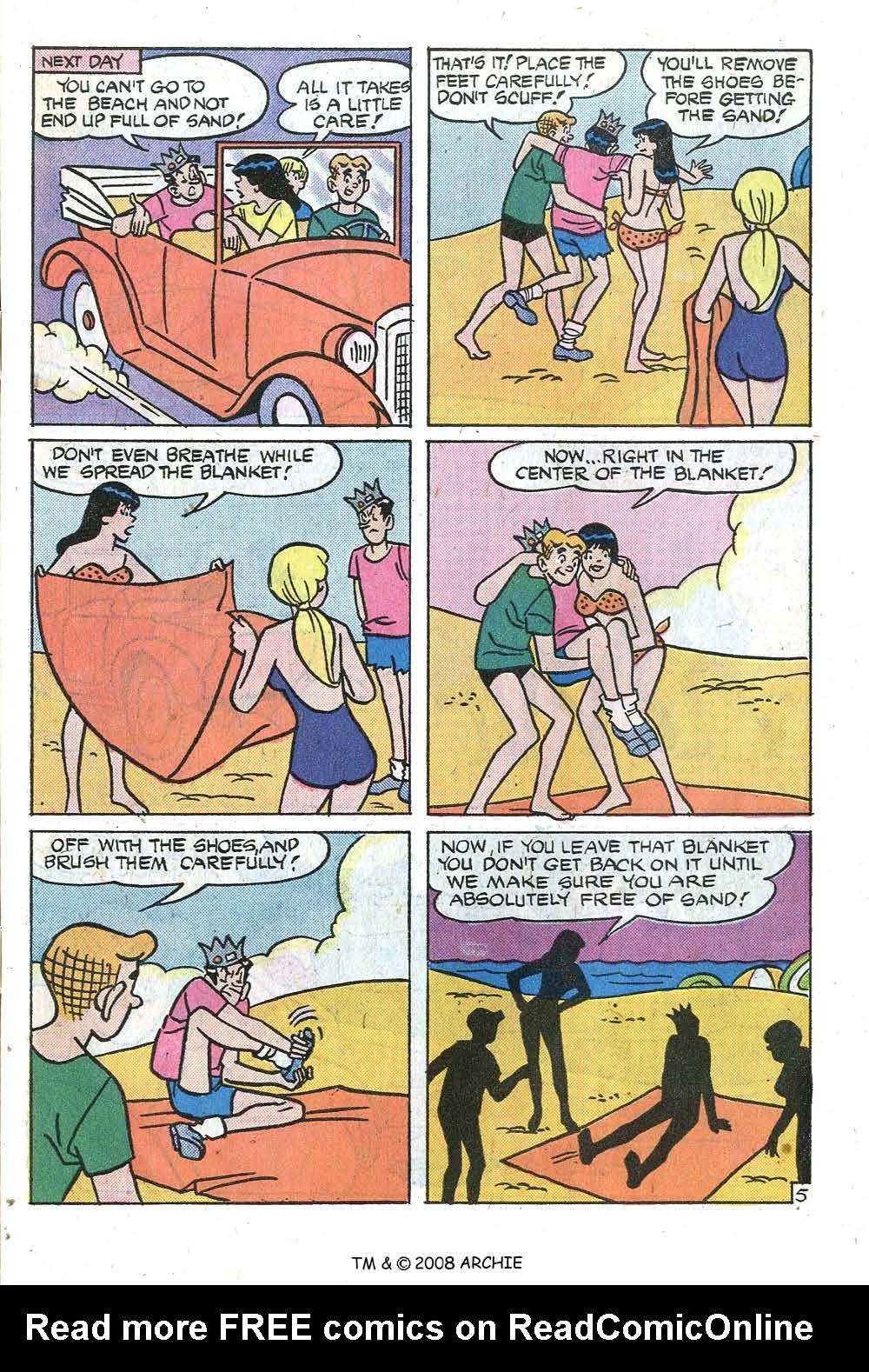 Read online Jughead (1965) comic -  Issue #258 - 7