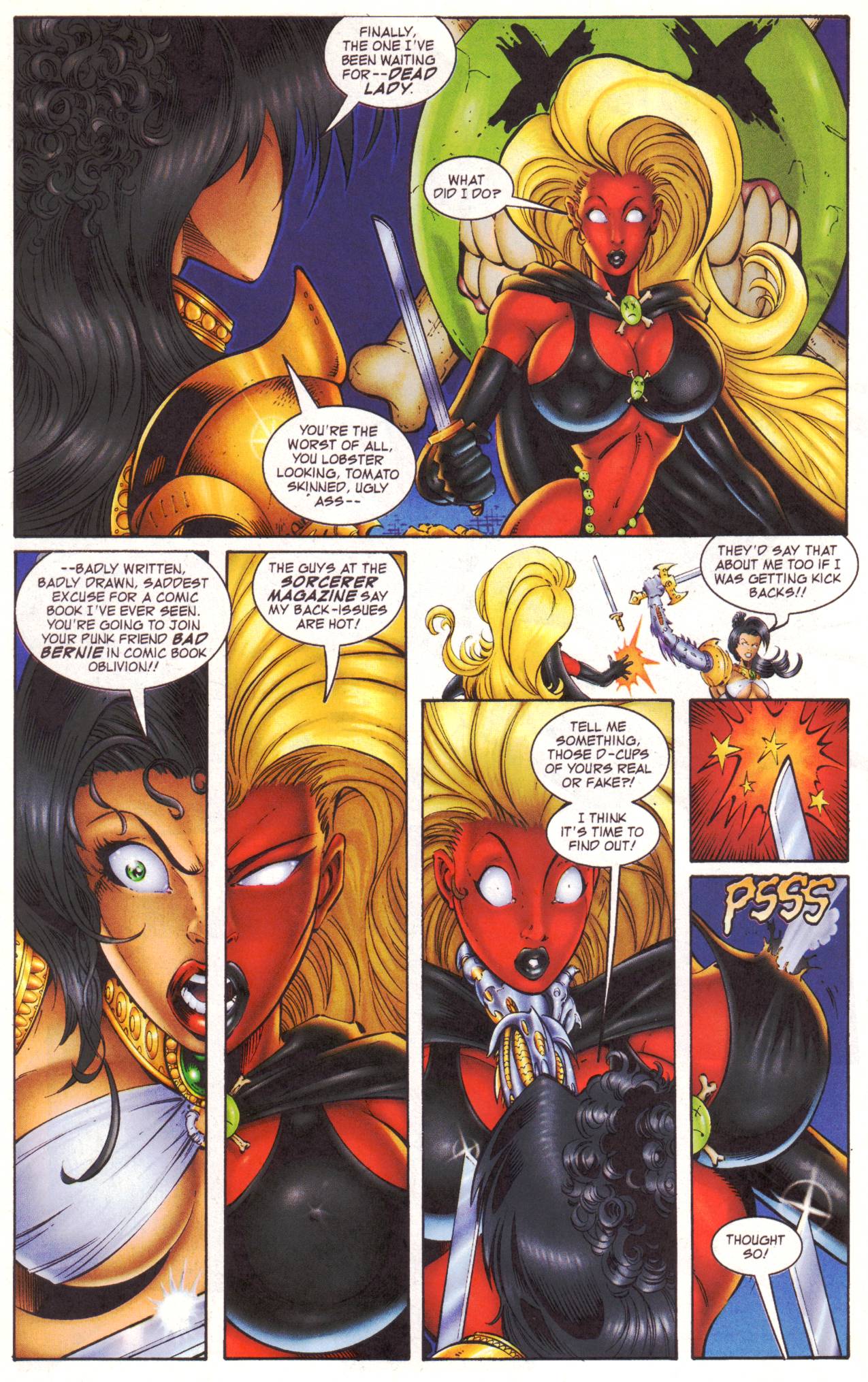 Read online Avengeblade comic -  Issue #1 - 19