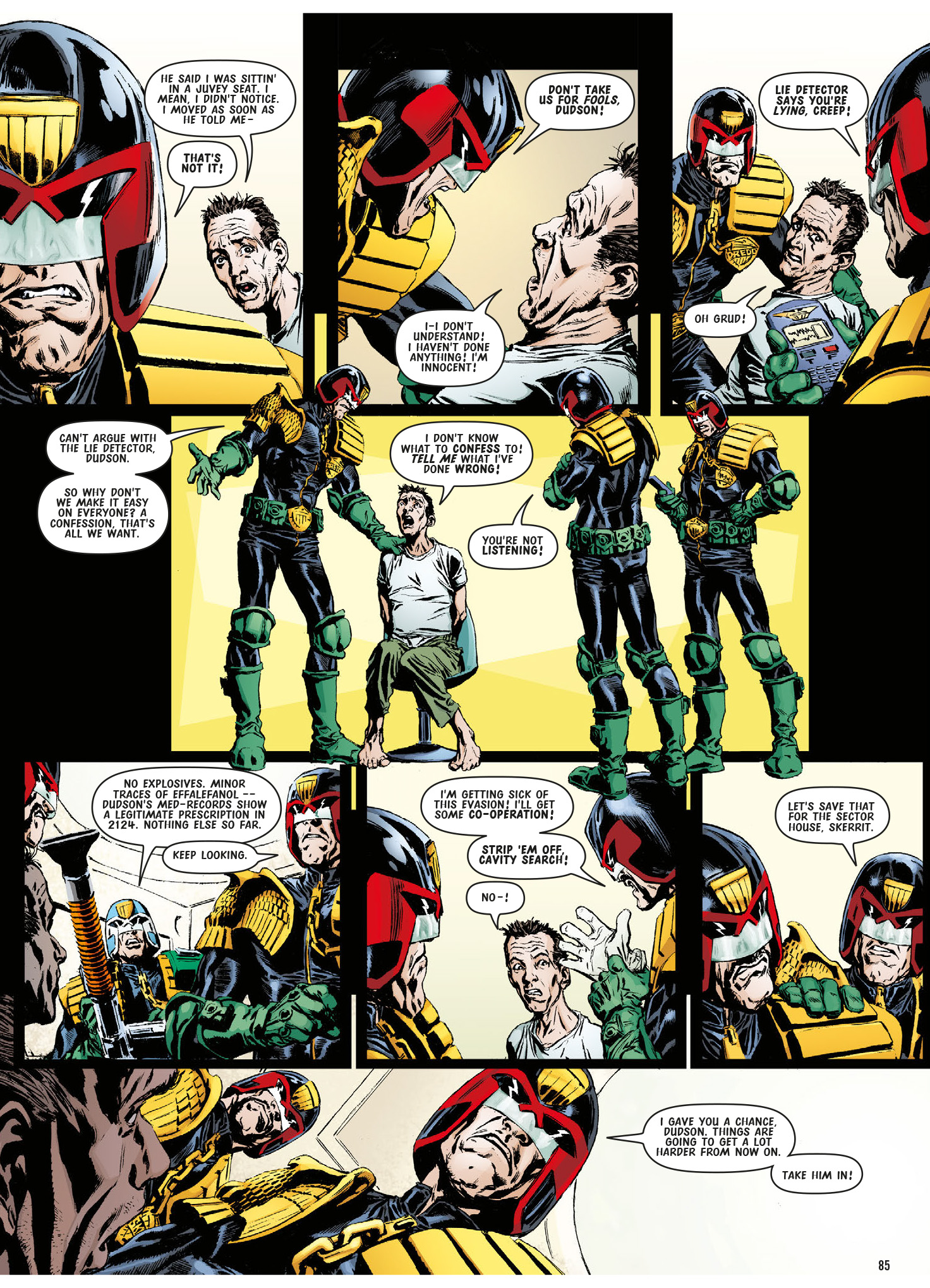 Read online Judge Dredd: The Complete Case Files comic -  Issue # TPB 41 (Part 1) - 87
