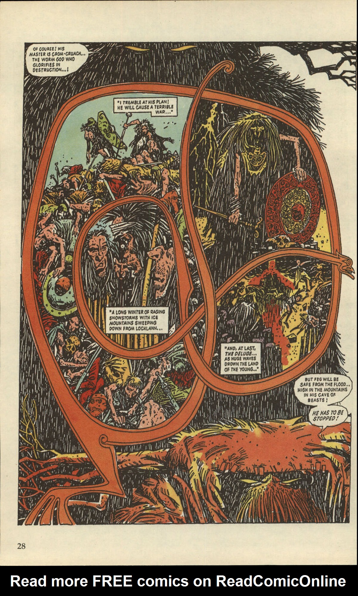 Read online Slaine The Berserker comic -  Issue #3 - 30