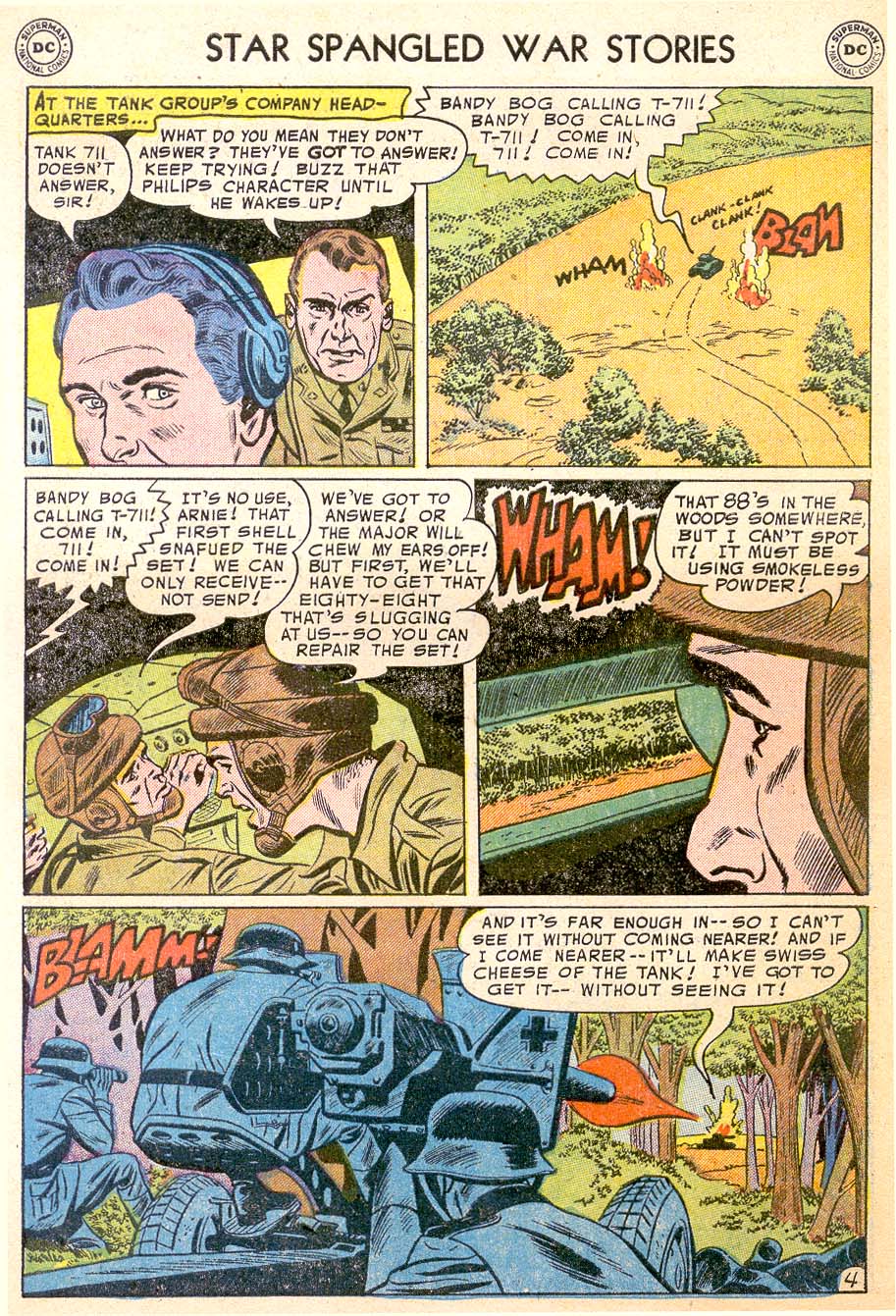 Read online Star Spangled War Stories (1952) comic -  Issue #44 - 6