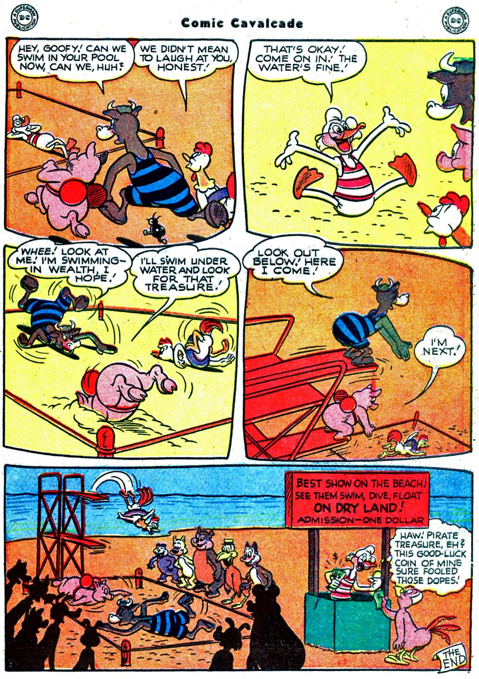 Read online Comic Cavalcade comic -  Issue #32 - 47