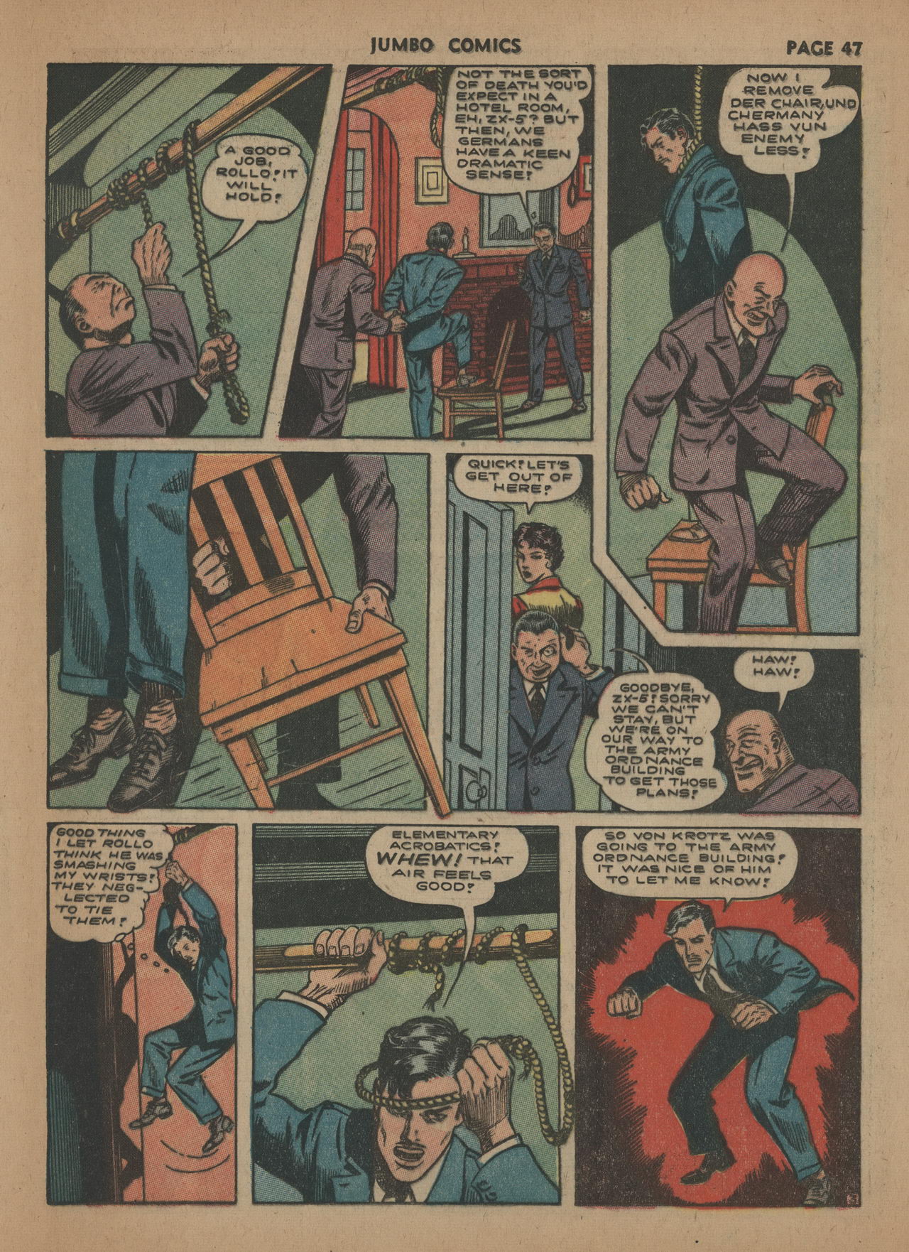 Read online Jumbo Comics comic -  Issue #44 - 49