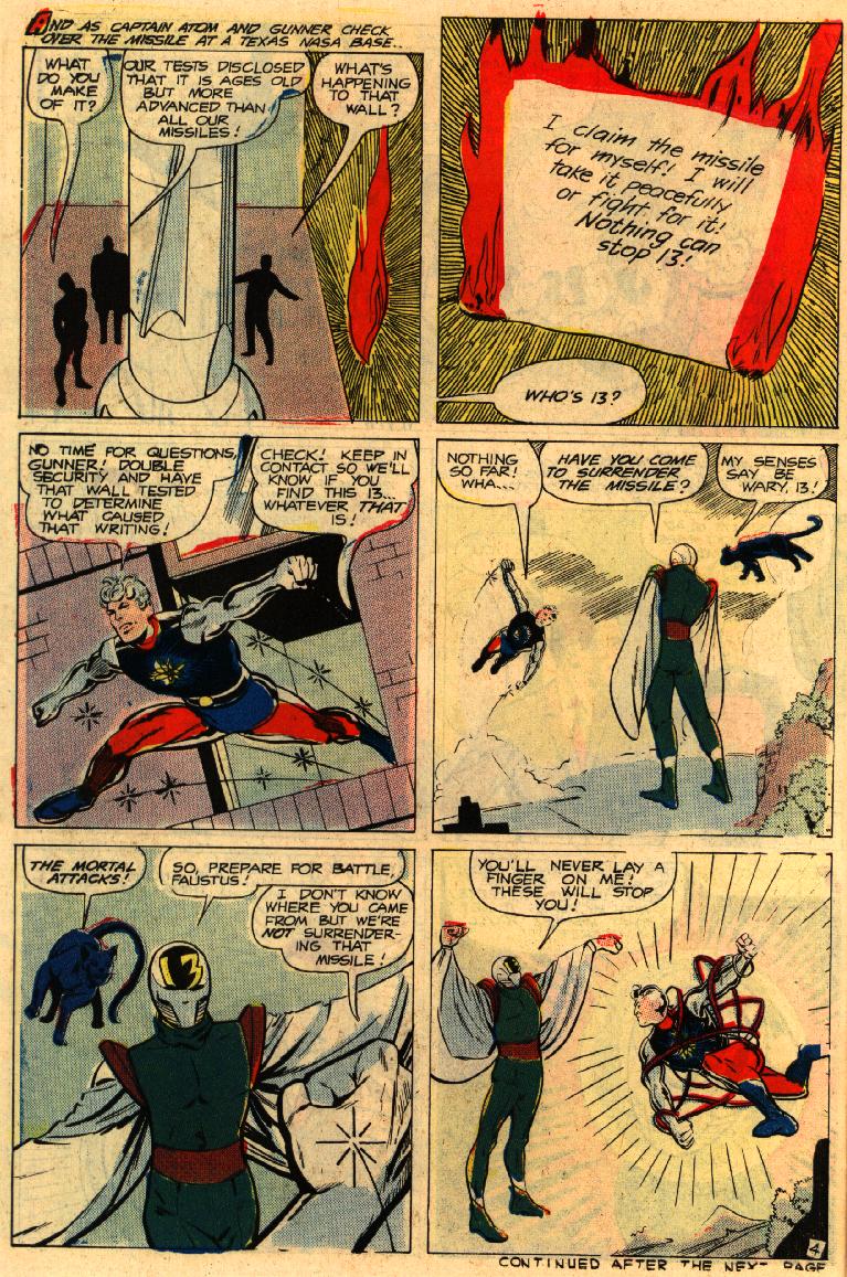 Read online Captain Atom (1965) comic -  Issue #89 - 6