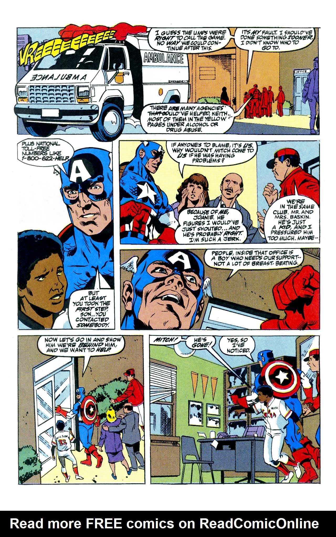 Read online Captain America: Drug War comic -  Issue # Full - 16