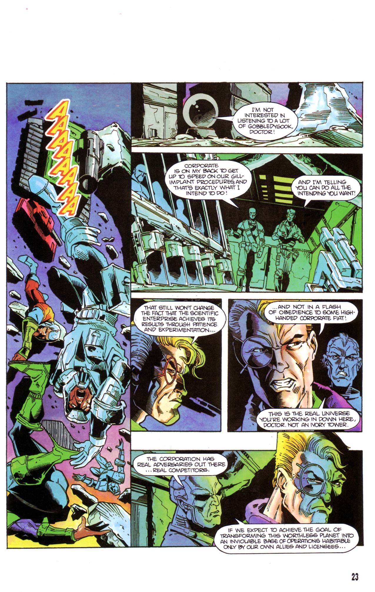 Read online Rogue Trooper:  The Final Warrior comic -  Issue #4 - 24