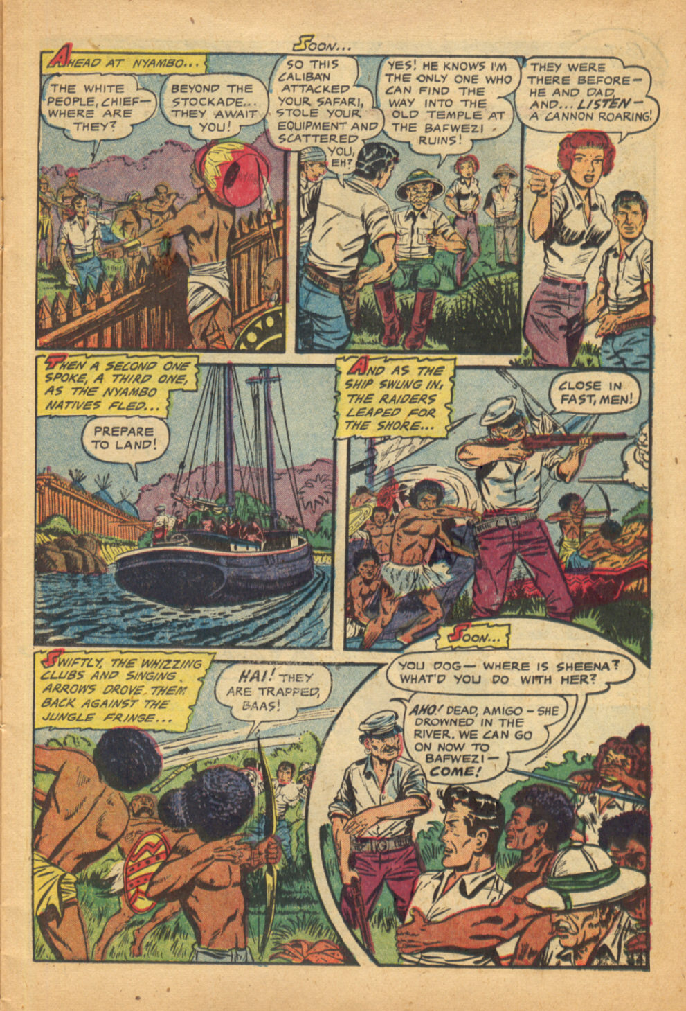 Sheena, Queen of the Jungle (1942) issue 16 - Page 7