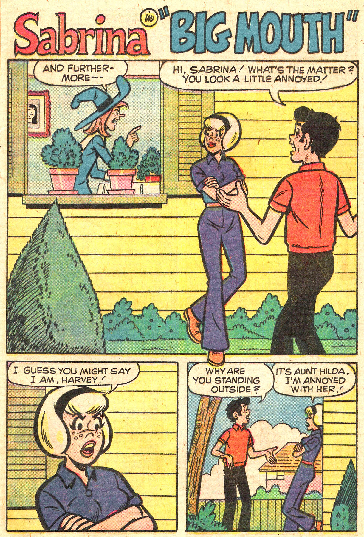 Read online Sabrina The Teenage Witch (1971) comic -  Issue #36 - 13