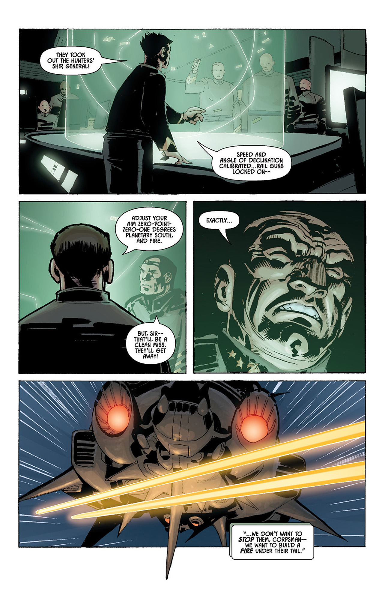 Read online Aliens vs. Predator: Three World War comic -  Issue #5 - 5